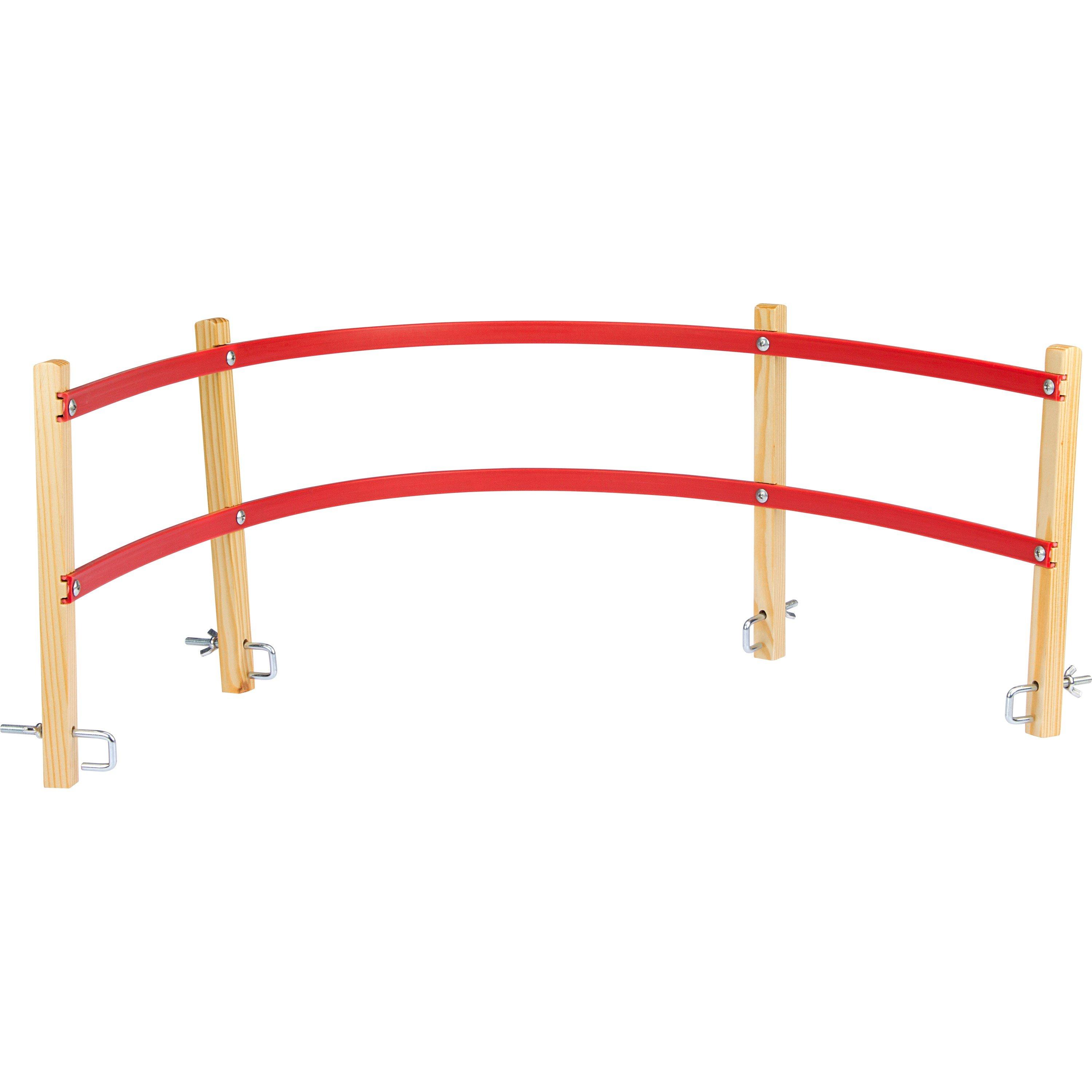 Brown - Nijdam - Backrest for Wooden Sledge - 1