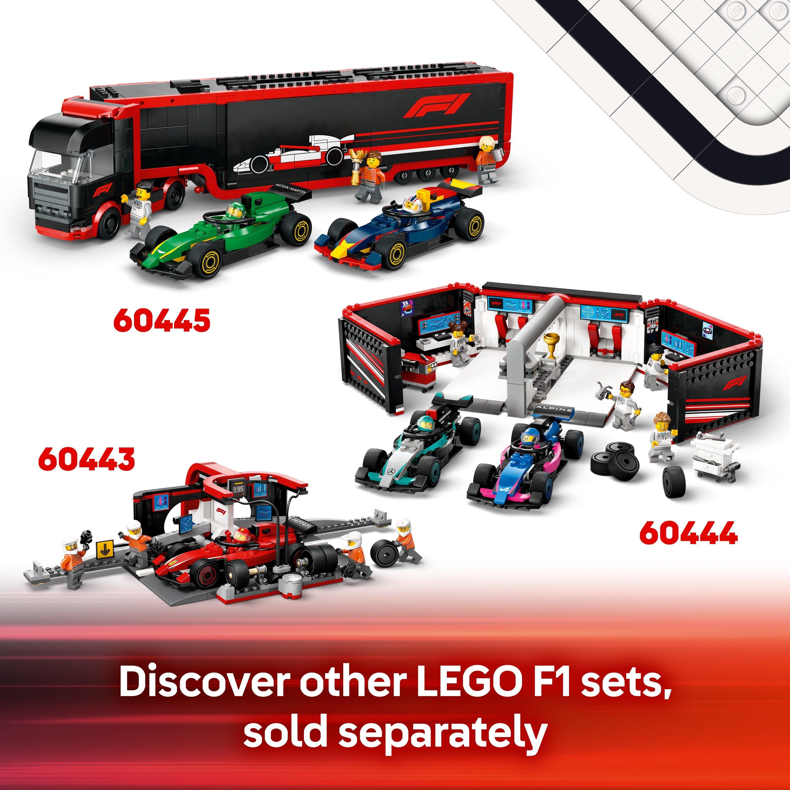 City Alicia - LEGO - City F1 Driver with McLaren Race Car Toy 60442 - 7