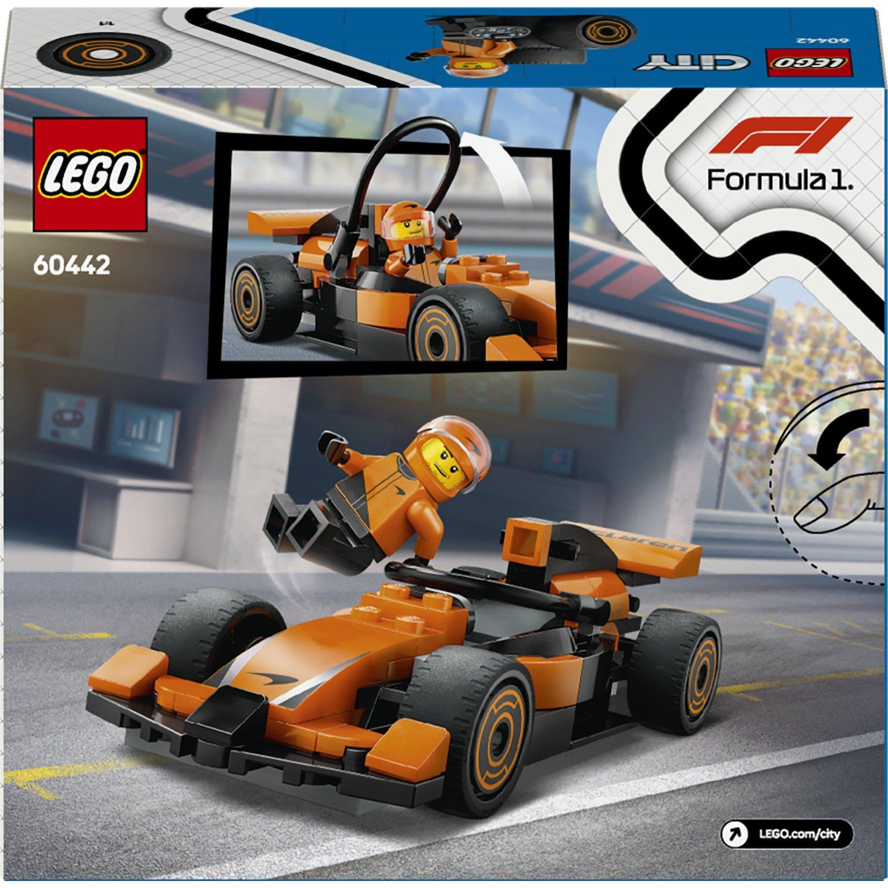 City Alicia - LEGO - City F1 Driver with McLaren Race Car Toy 60442 - 10