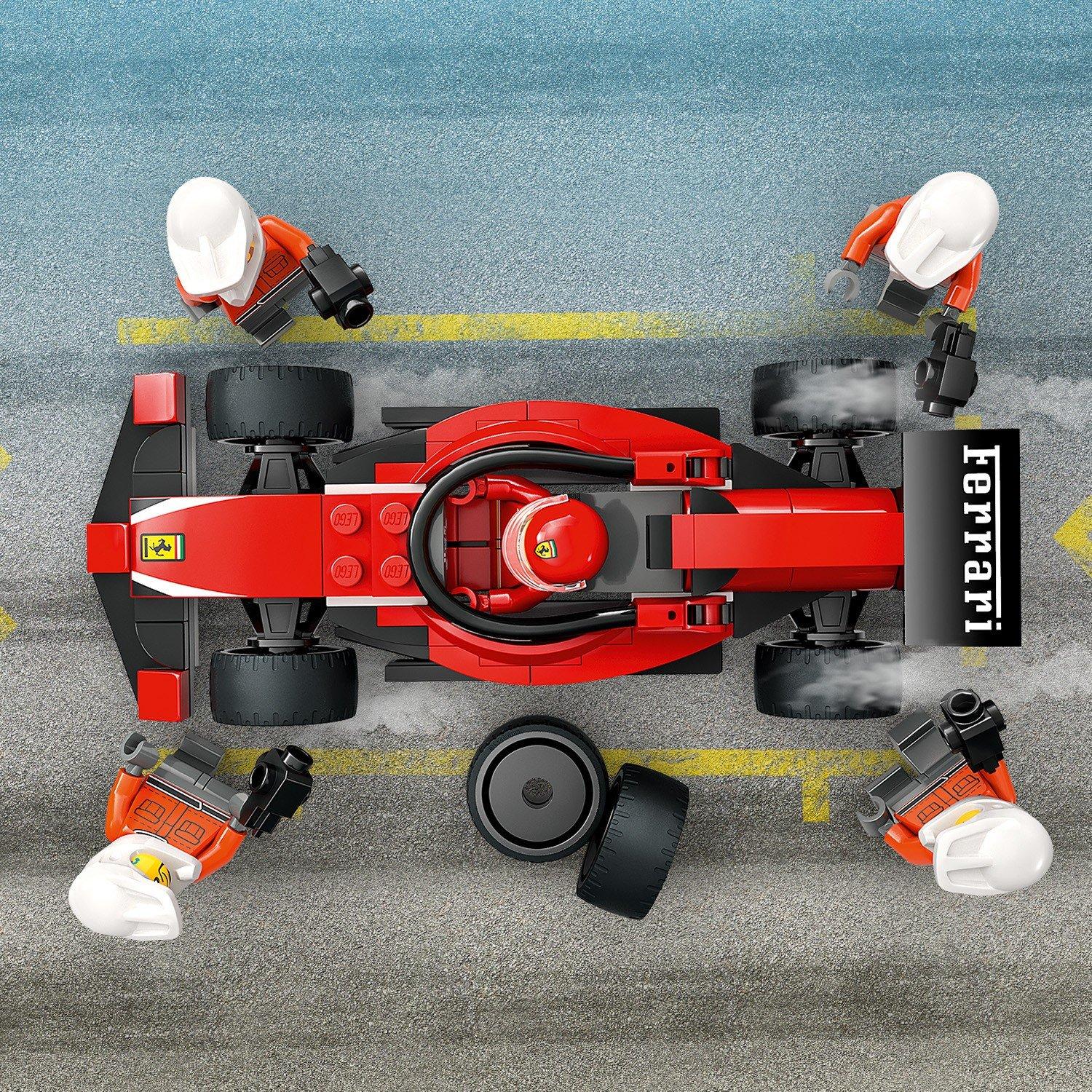 City Alicia - LEGO - City F1 Pit Stop & Pit Crew with Ferrari Car 60443 - 11
