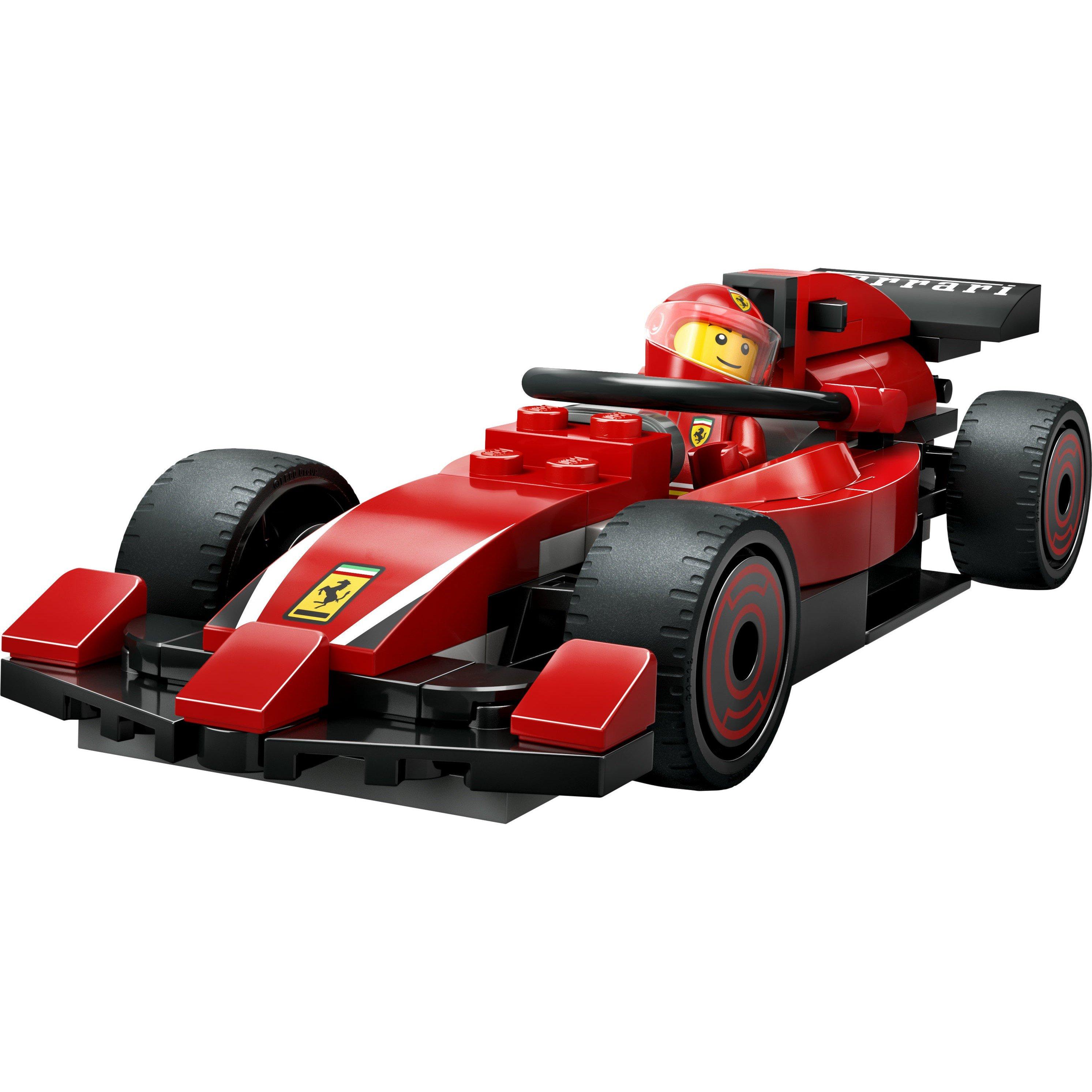 City Alicia - LEGO - City F1 Pit Stop & Pit Crew with Ferrari Car 60443 - 15
