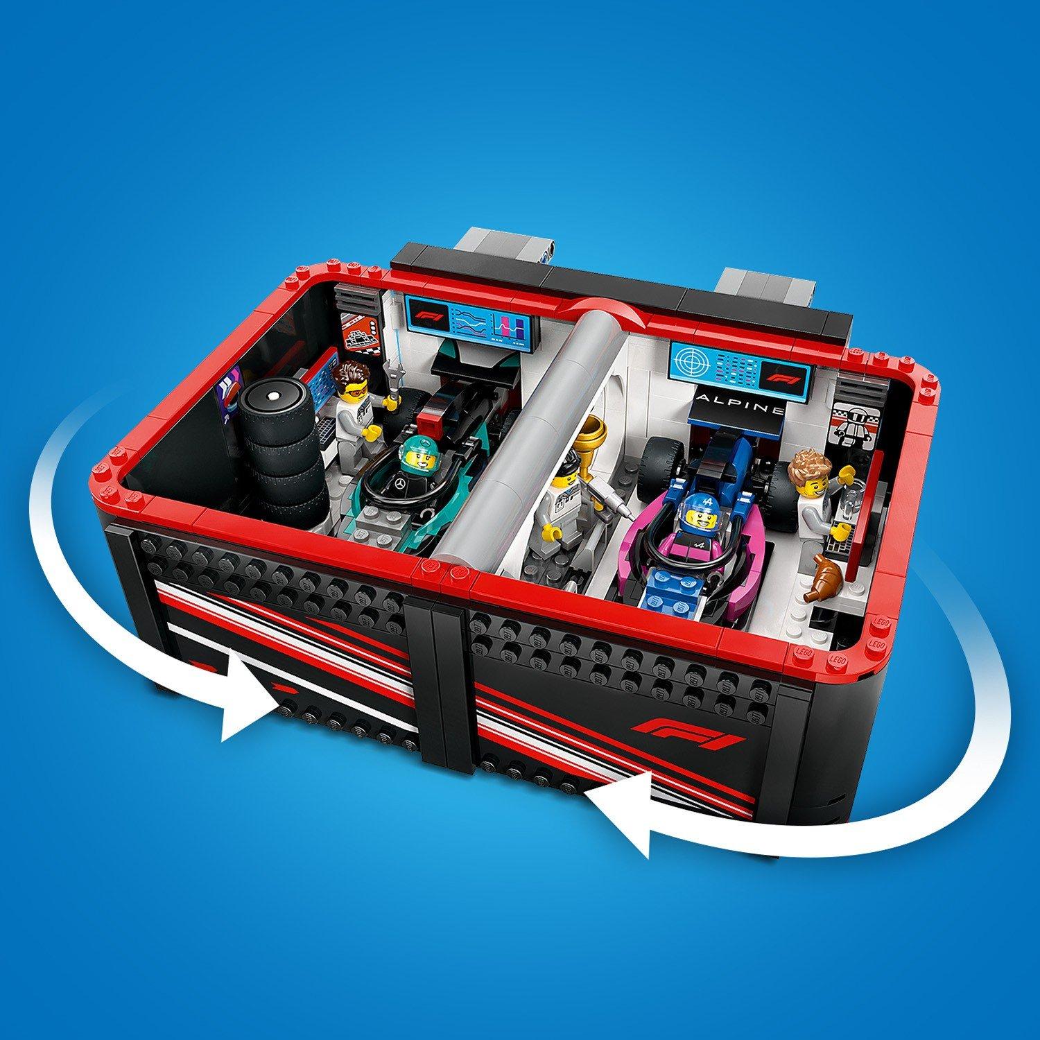 City Alicia - LEGO - City 60444 F1 Garage & Mercedes-AMG & Alpine Cars - 12