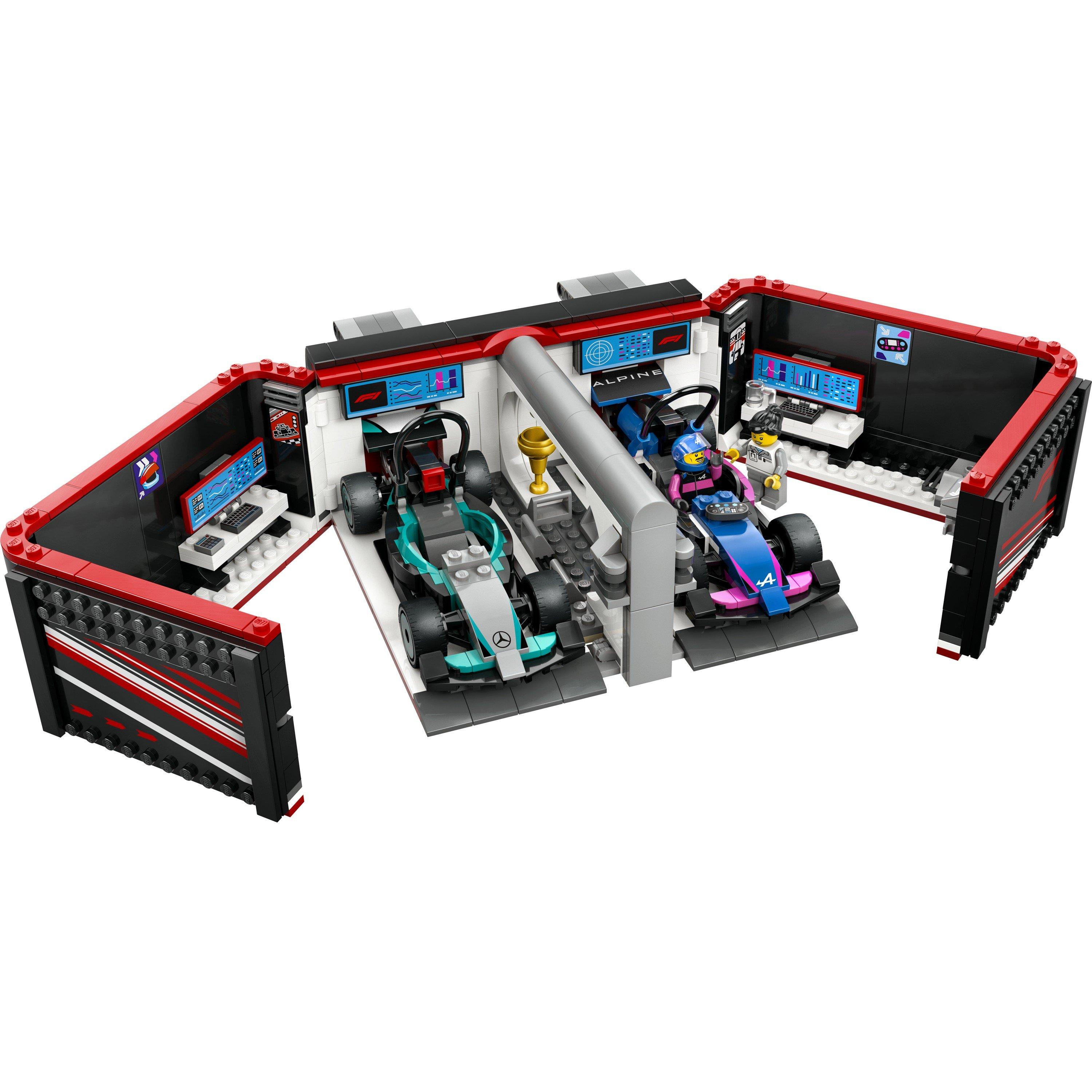 City Alicia - LEGO - City 60444 F1 Garage & Mercedes-AMG & Alpine Cars - 14