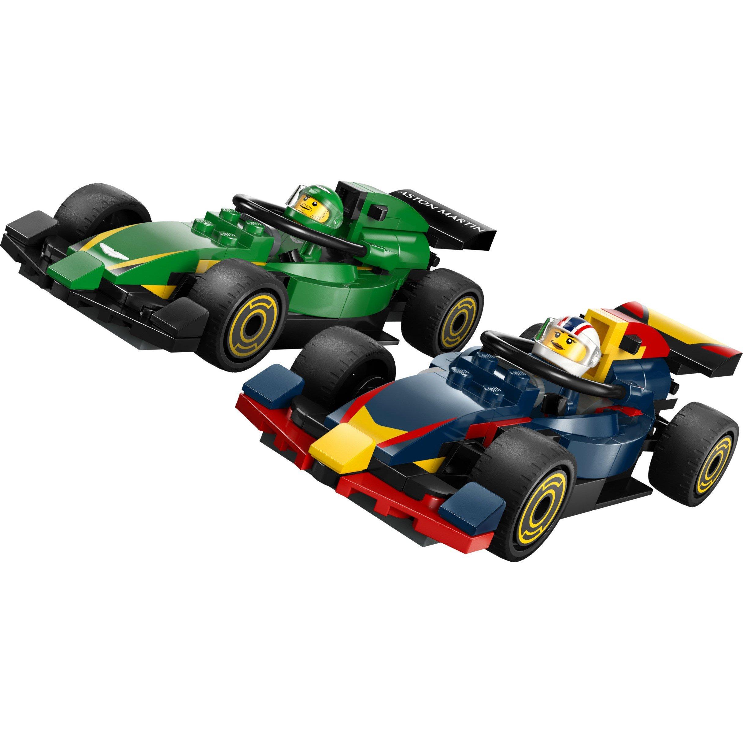 City Alicia - LEGO - City F1 Truck with RB20 & AMR24 F1 Cars 60445 - 15