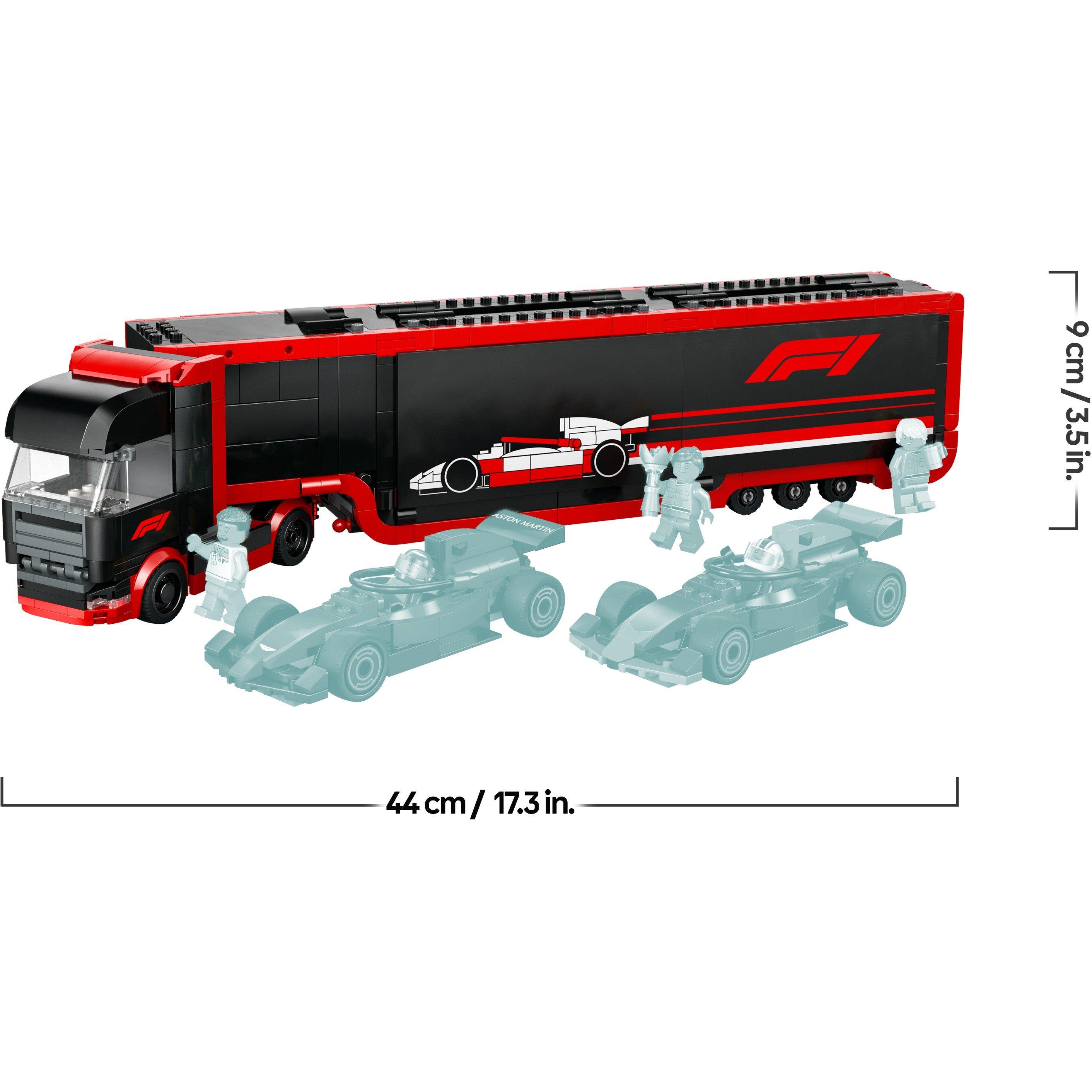 City Alicia - LEGO - City F1 Truck with RB20 & AMR24 F1 Cars 60445 - 8