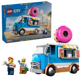 LEGO LEGO City Doughnut Truck Set with Toy Food 60452