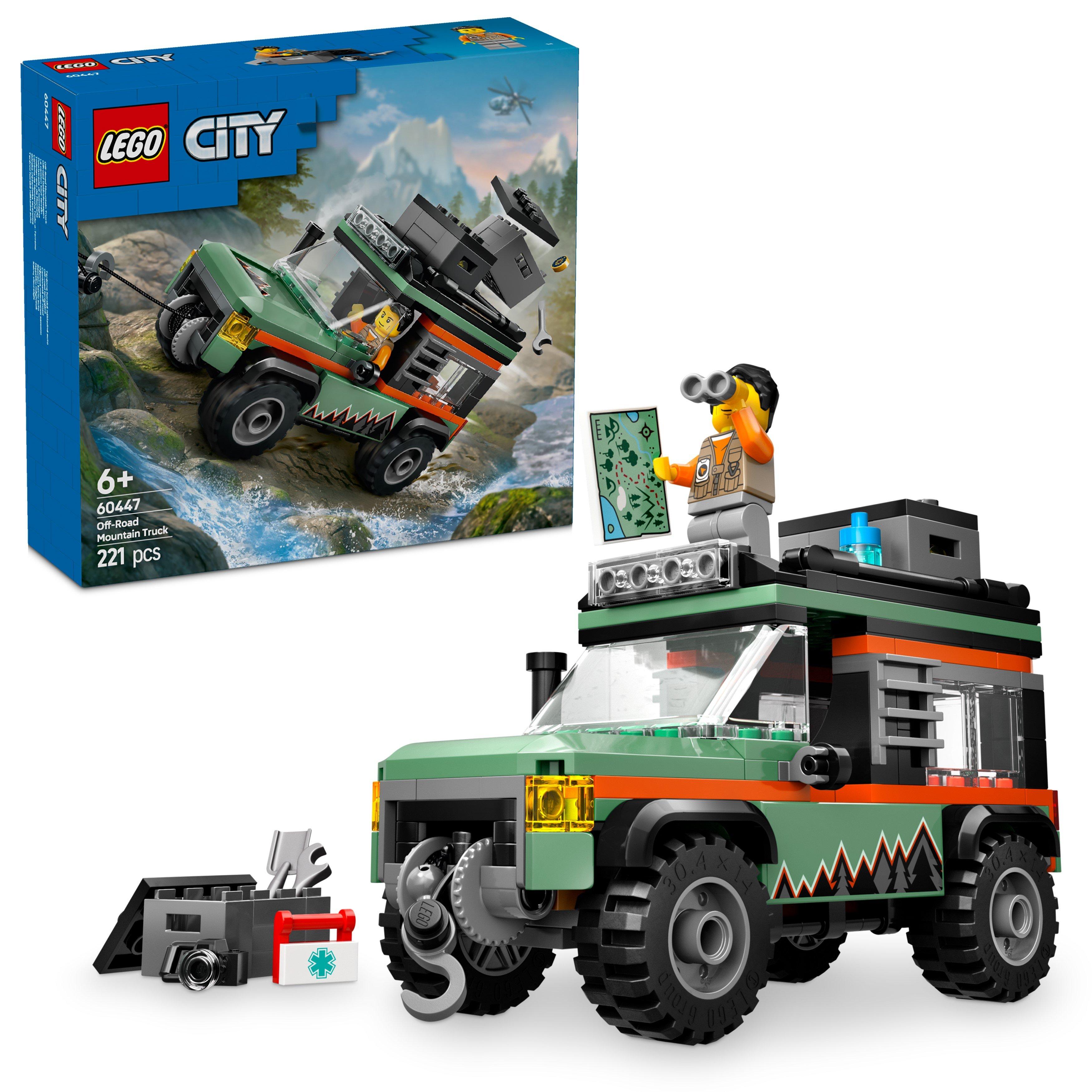 LEGO City Off-Road 4x4 Mountain Truck Toy 60447