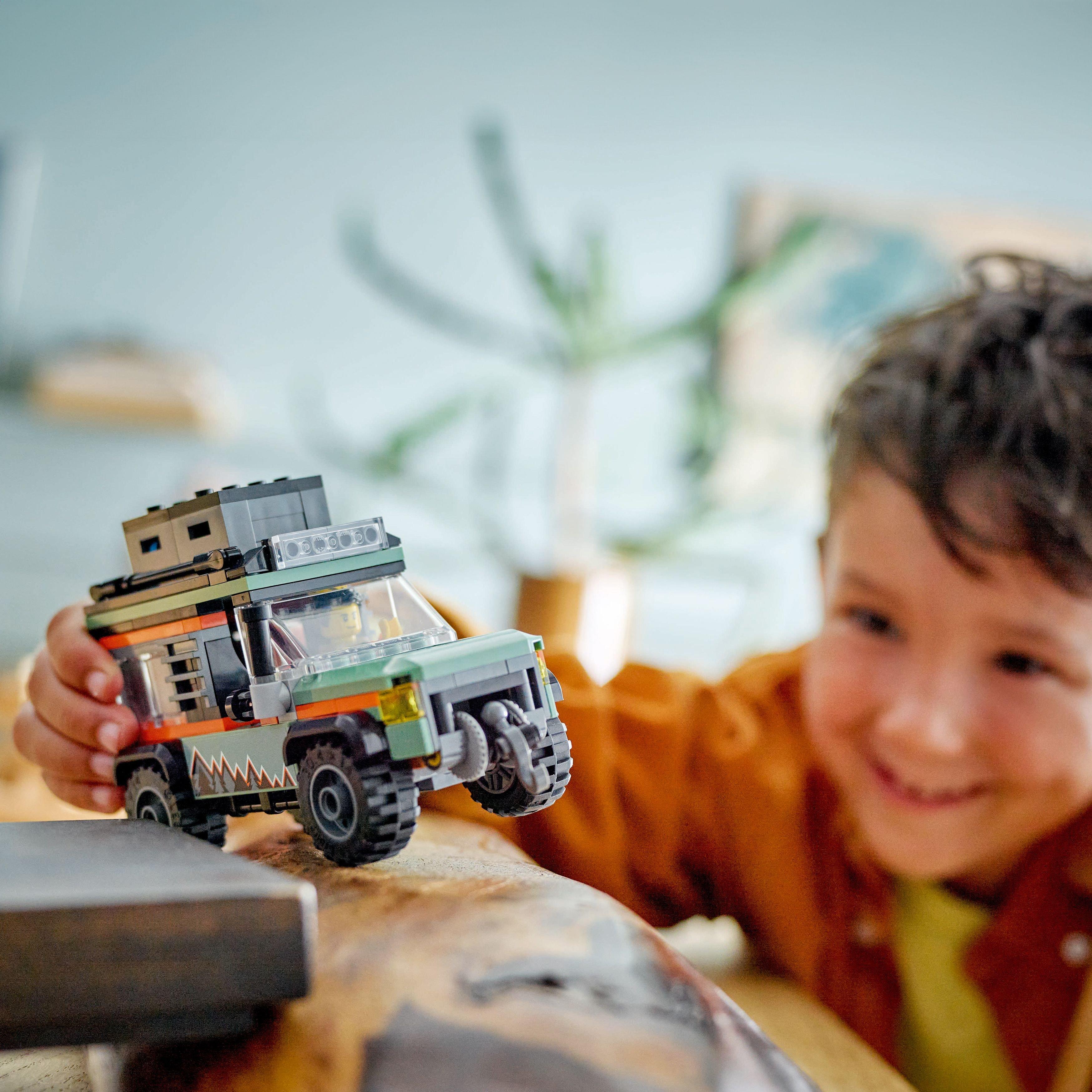 Stadsvoertuigen - LEGO - City Off-Road 4x4 Mountain Truck Toy 60447 - 3