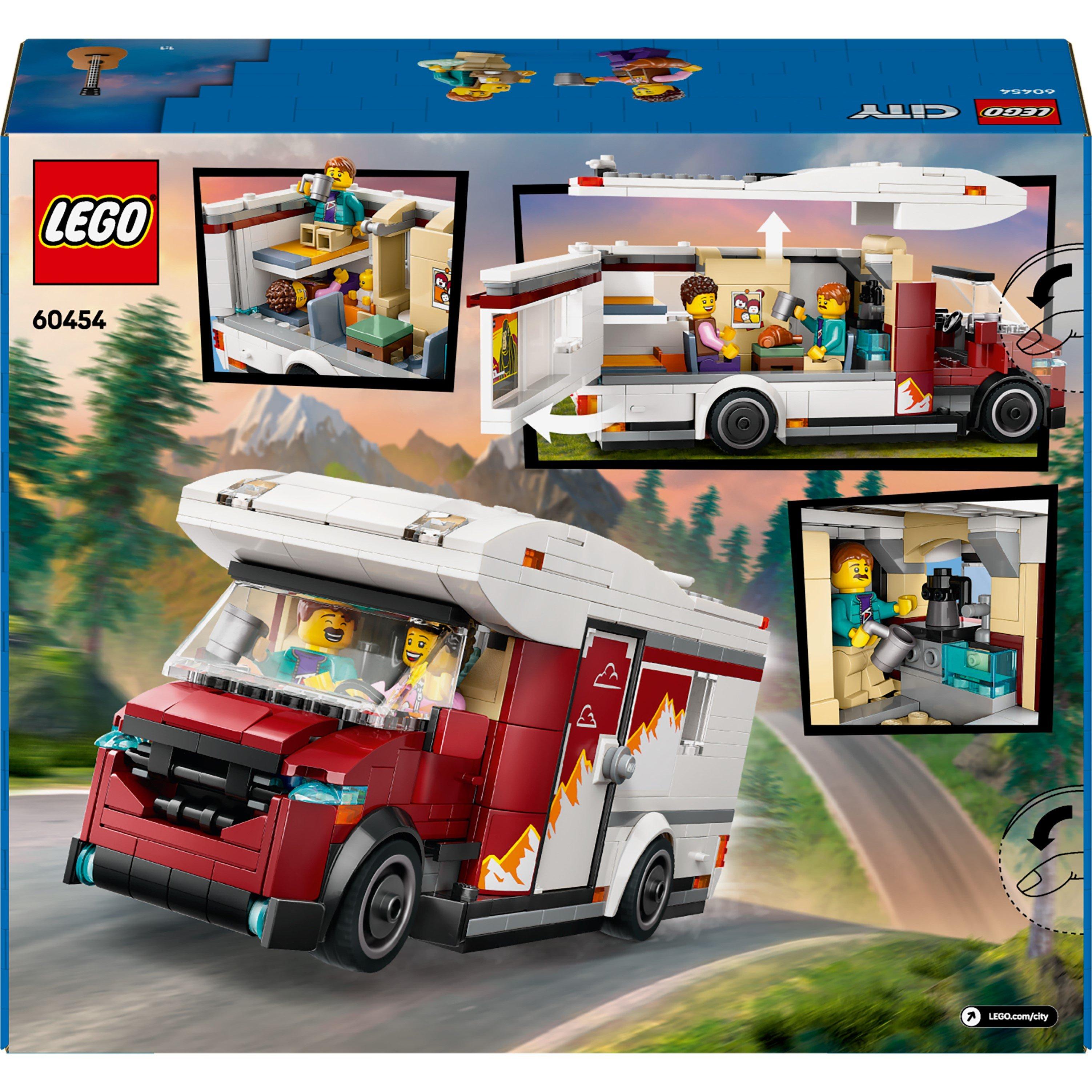 City Vehicles - LEGO - LEGO City Holiday Adventure Camper Van Toy 60454 - 2