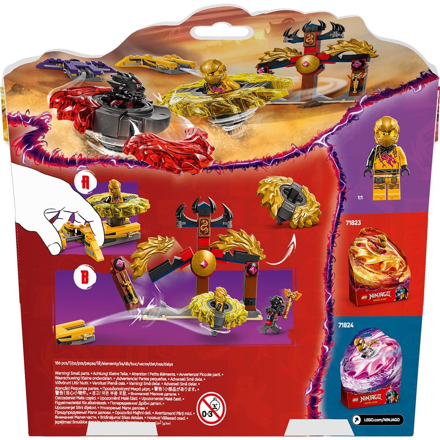 Ninjago - LEGO - LEGO NINJAGO 71826 Dragon Spinjitzu Battle Pack Set - 4