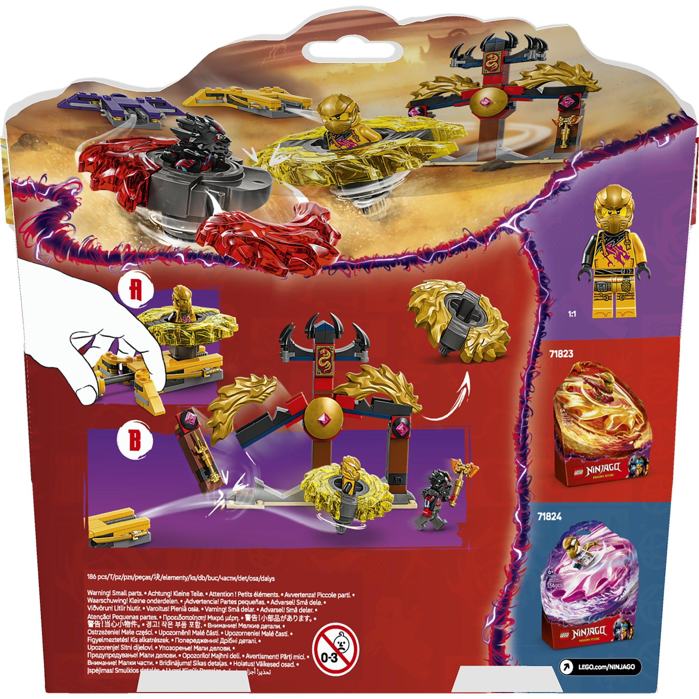 Ninjago - LEGO - NINJAGO 71826 Dragon Spinjitzu Battle Pack Set - 10