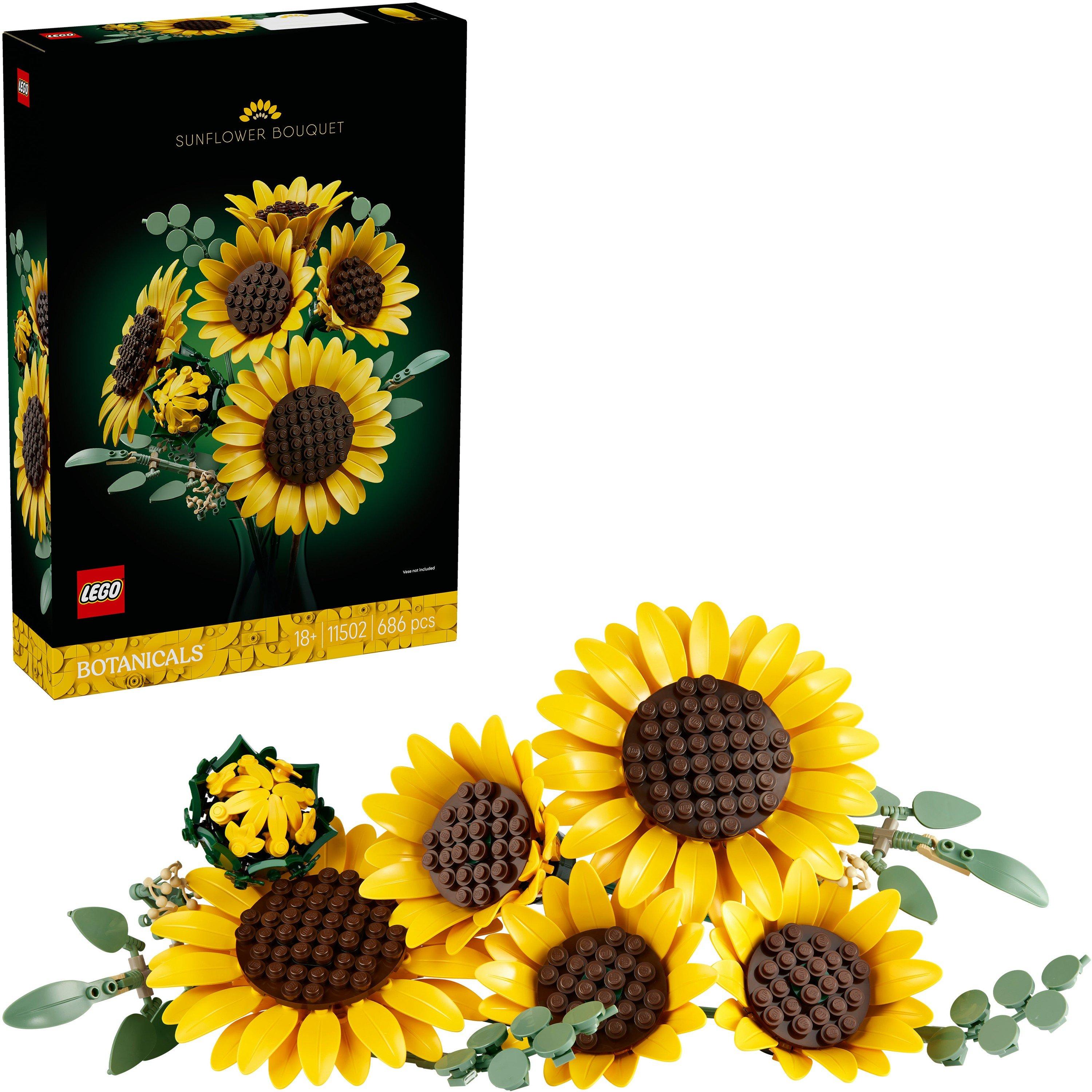 Multi - LEGO - Botanicals Sunflower Bouquet - Faux Flowers Set 11502 - 1