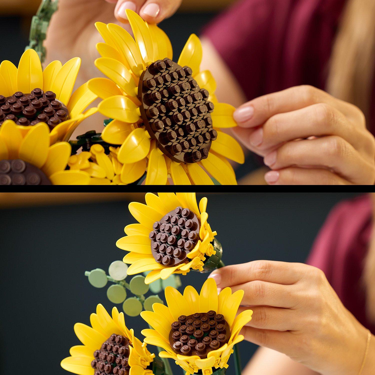 Multi - LEGO - Botanicals Sunflower Bouquet - Faux Flowers Set 11502 - 4