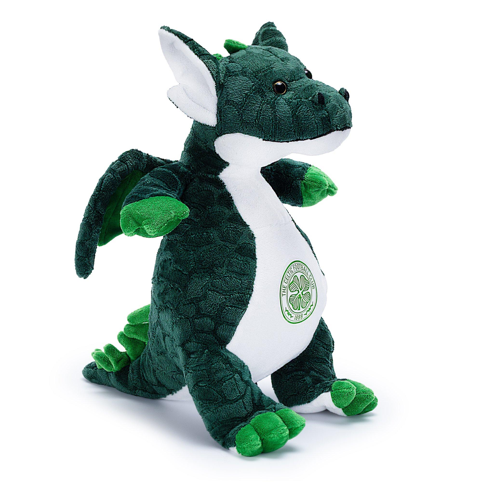 Multi - Team - Celtic Officially Licensed Standing Dragon Soft Toy 33 cm - 2