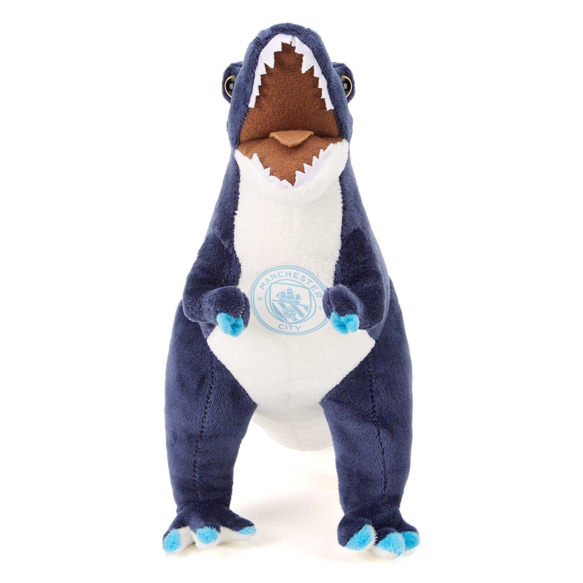 Multi - Team - Manchester City Officially Licensed T-Rex Soft Toy 26 cm - 2