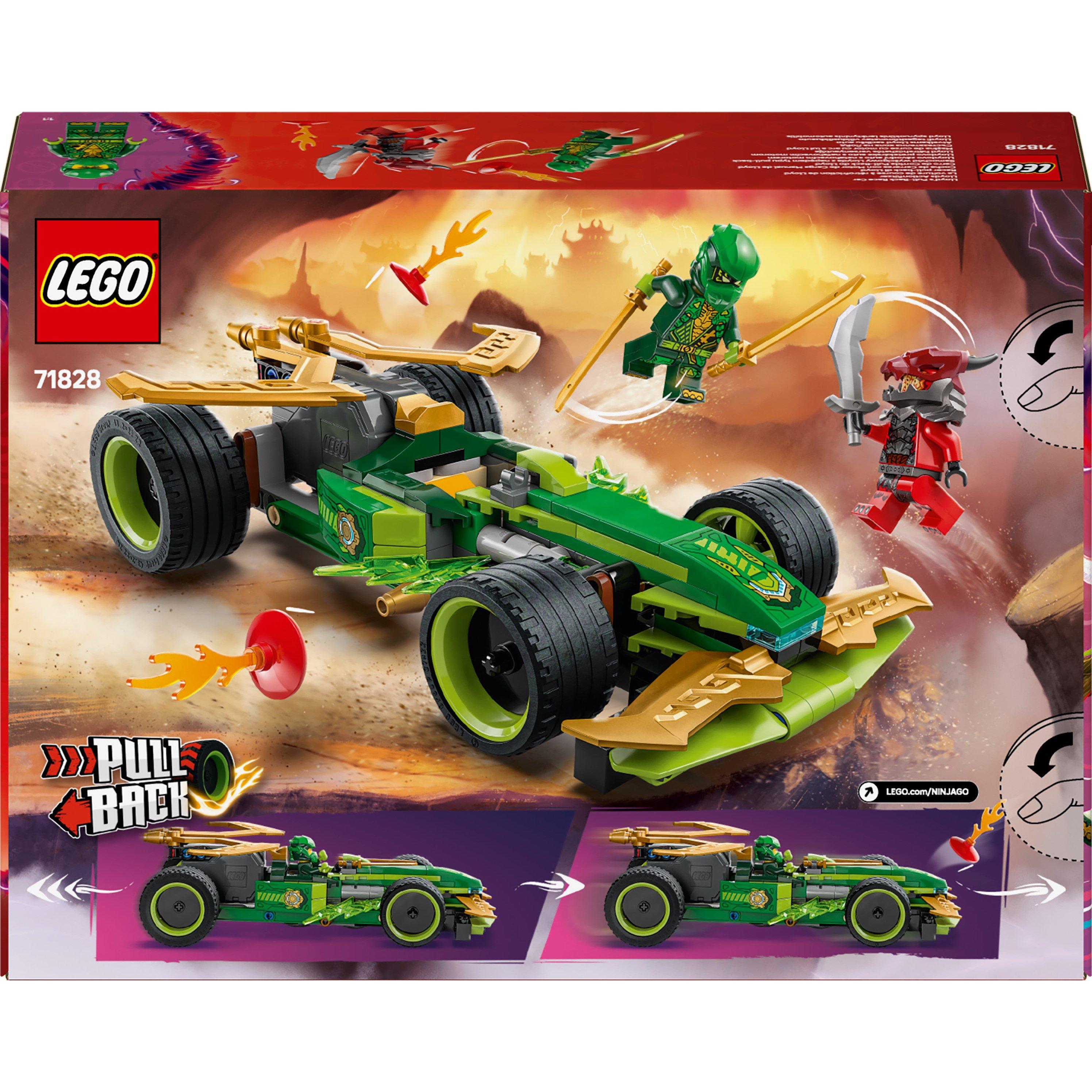 Ninjago - LEGO - LEGO NINJAGO 71828 Lloyd’s Pull-Back Race Car Toy - 2