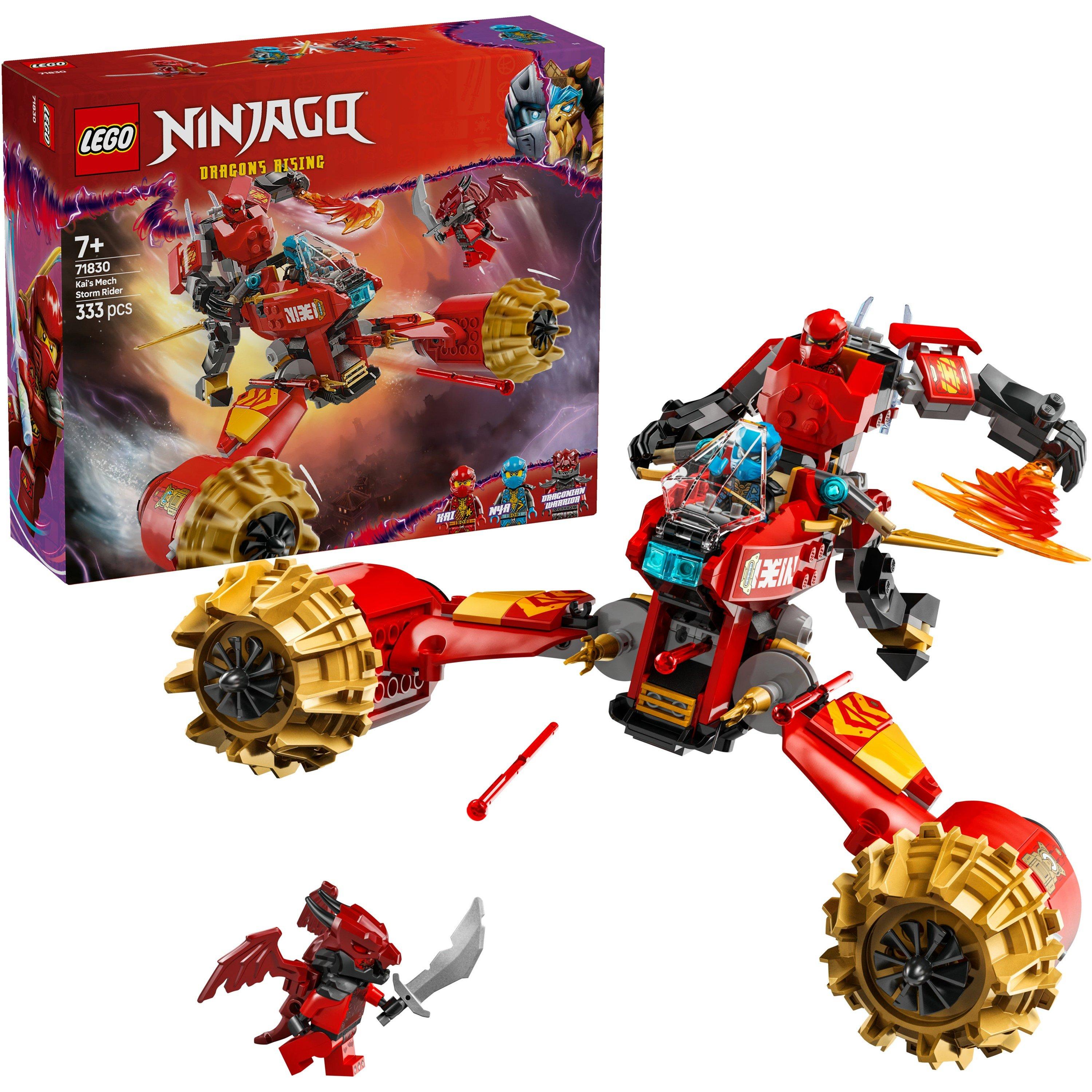 Ninjago - LEGO - NINJAGO 71830 Kai’s Mech Storm Rider Ninja Toy - 1