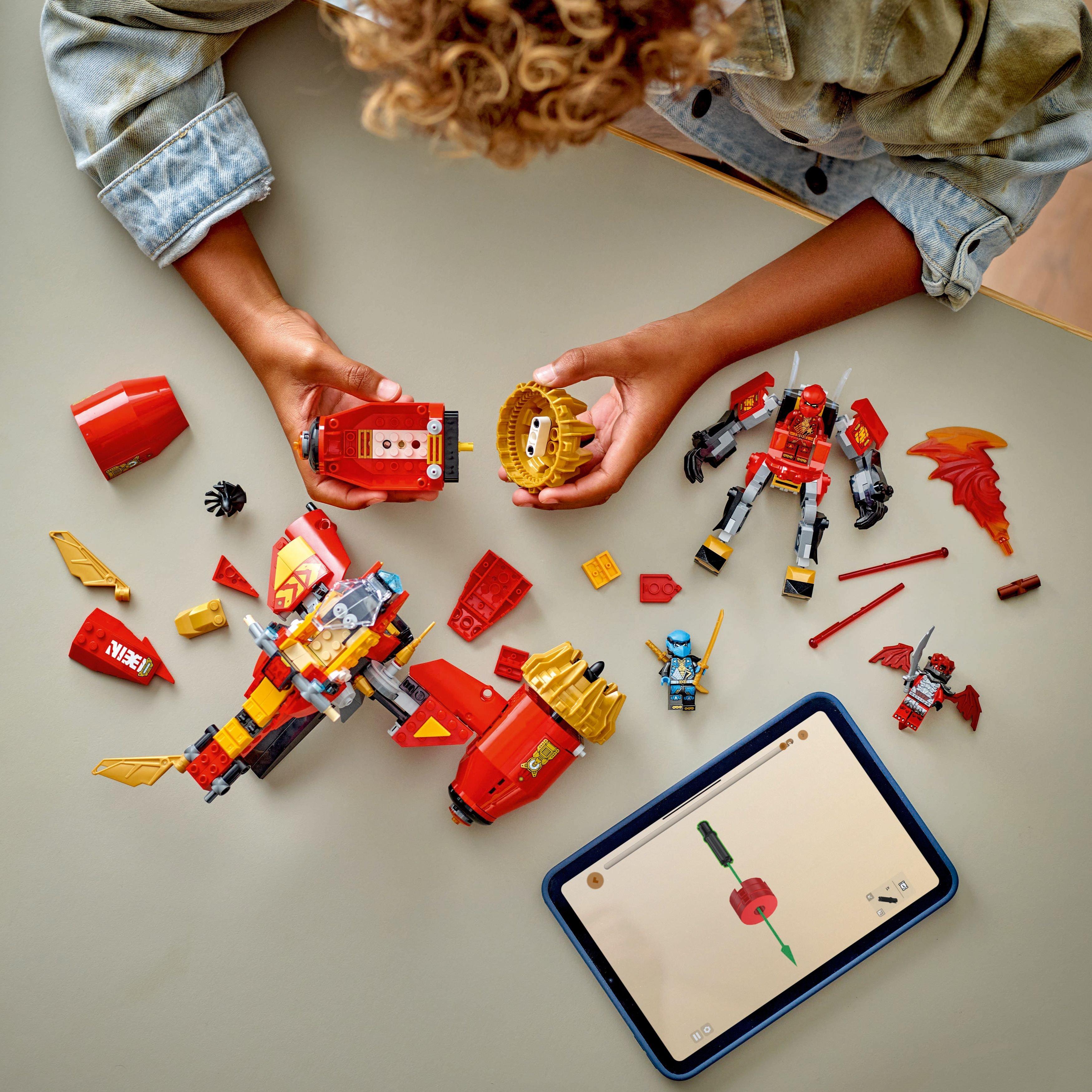 Ninjago - LEGO - LEGO NINJAGO 71830 Kai’s Mech Storm Rider Ninja Toy - 3