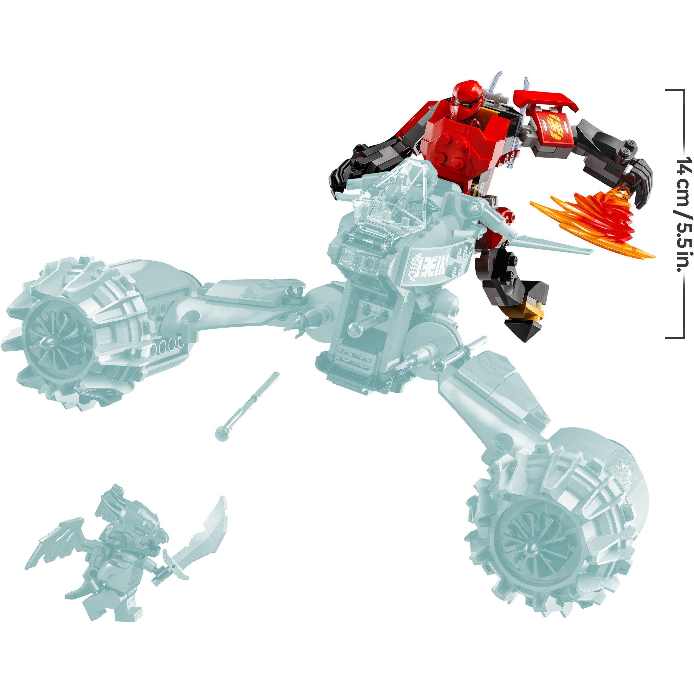 Ninjago - LEGO - NINJAGO 71830 Kai’s Mech Storm Rider Ninja Toy - 8