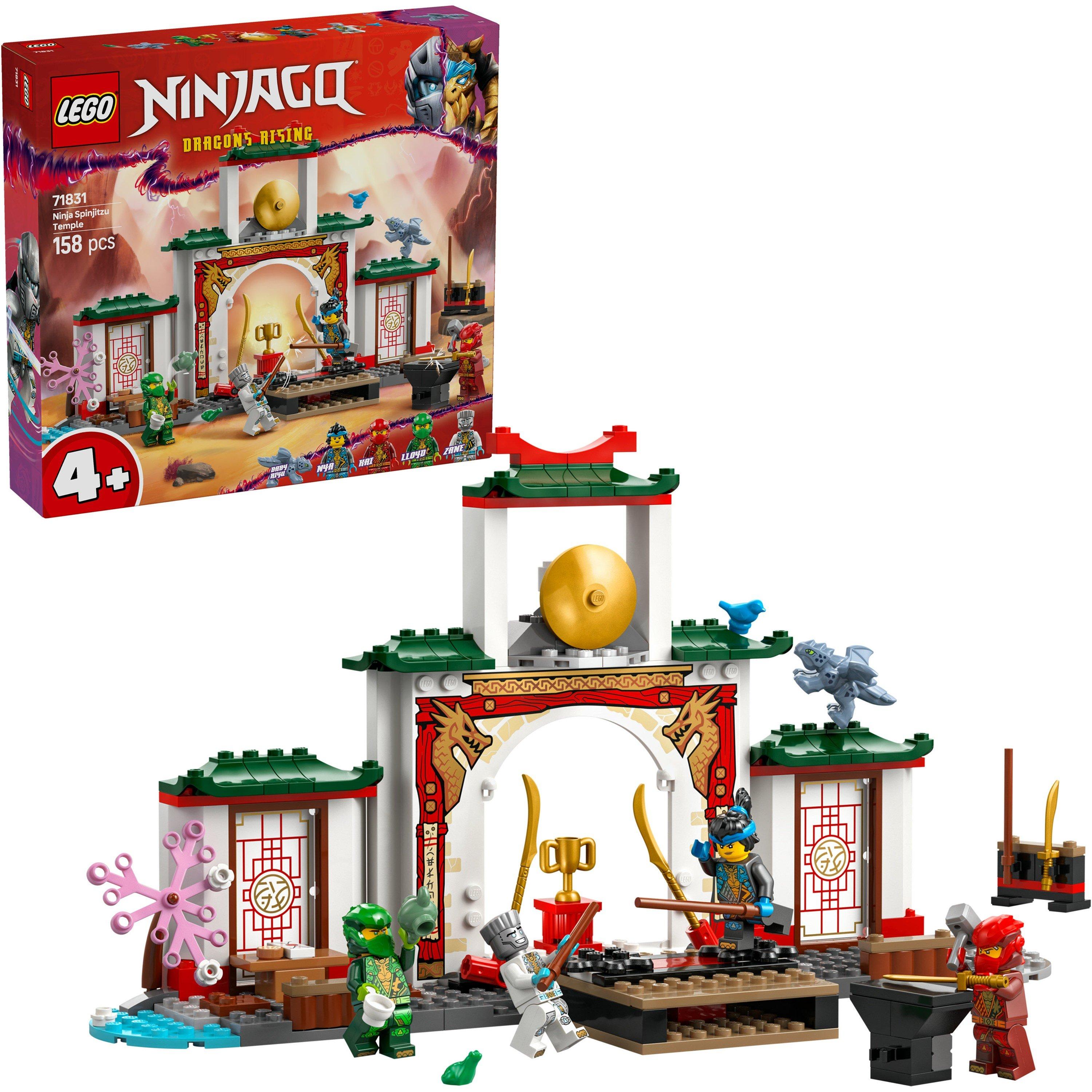 Lego  71831 Ninja Spinjitzu Temple Ninja Toy Ninjago
