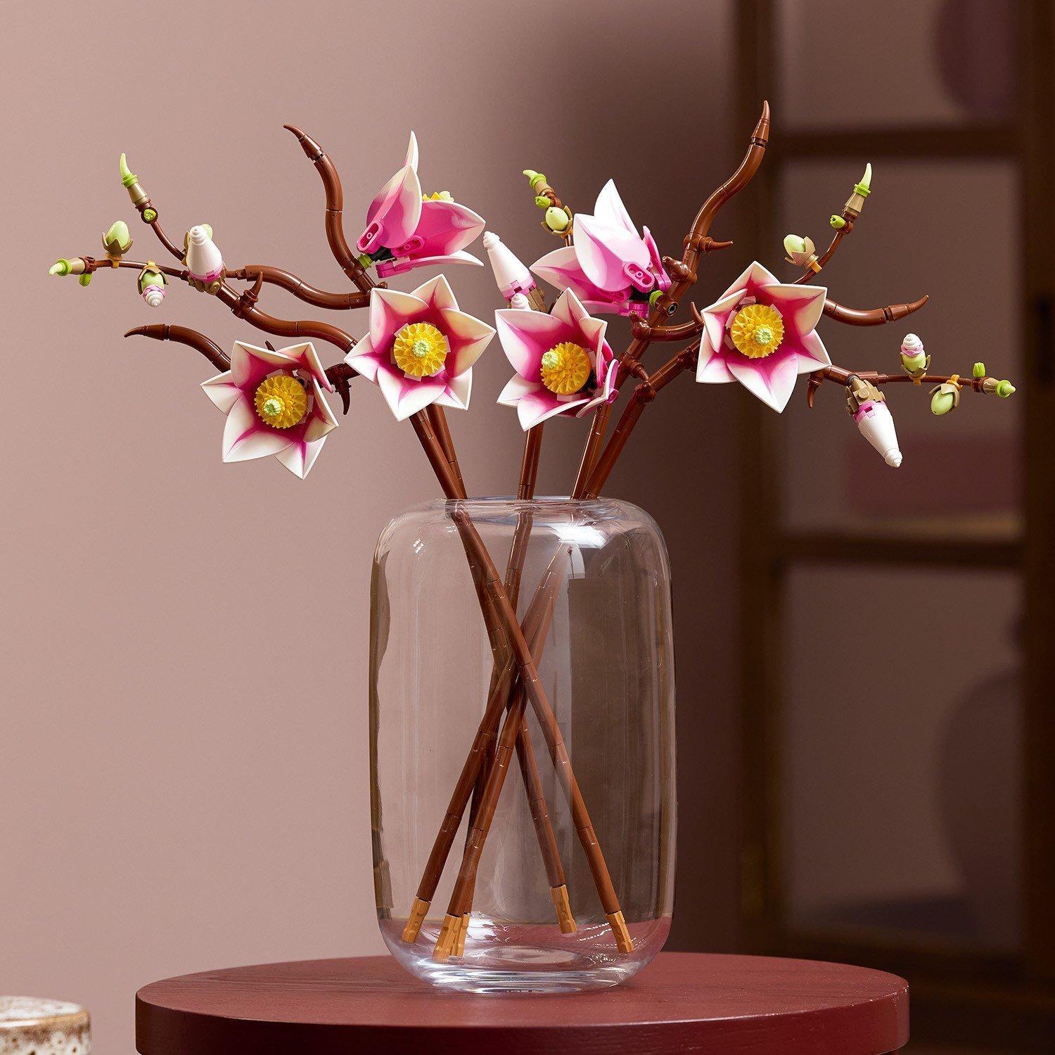 Multi - LEGO - Botanicals Magnolia Branches - Faux Flowers Set 11510 - 13