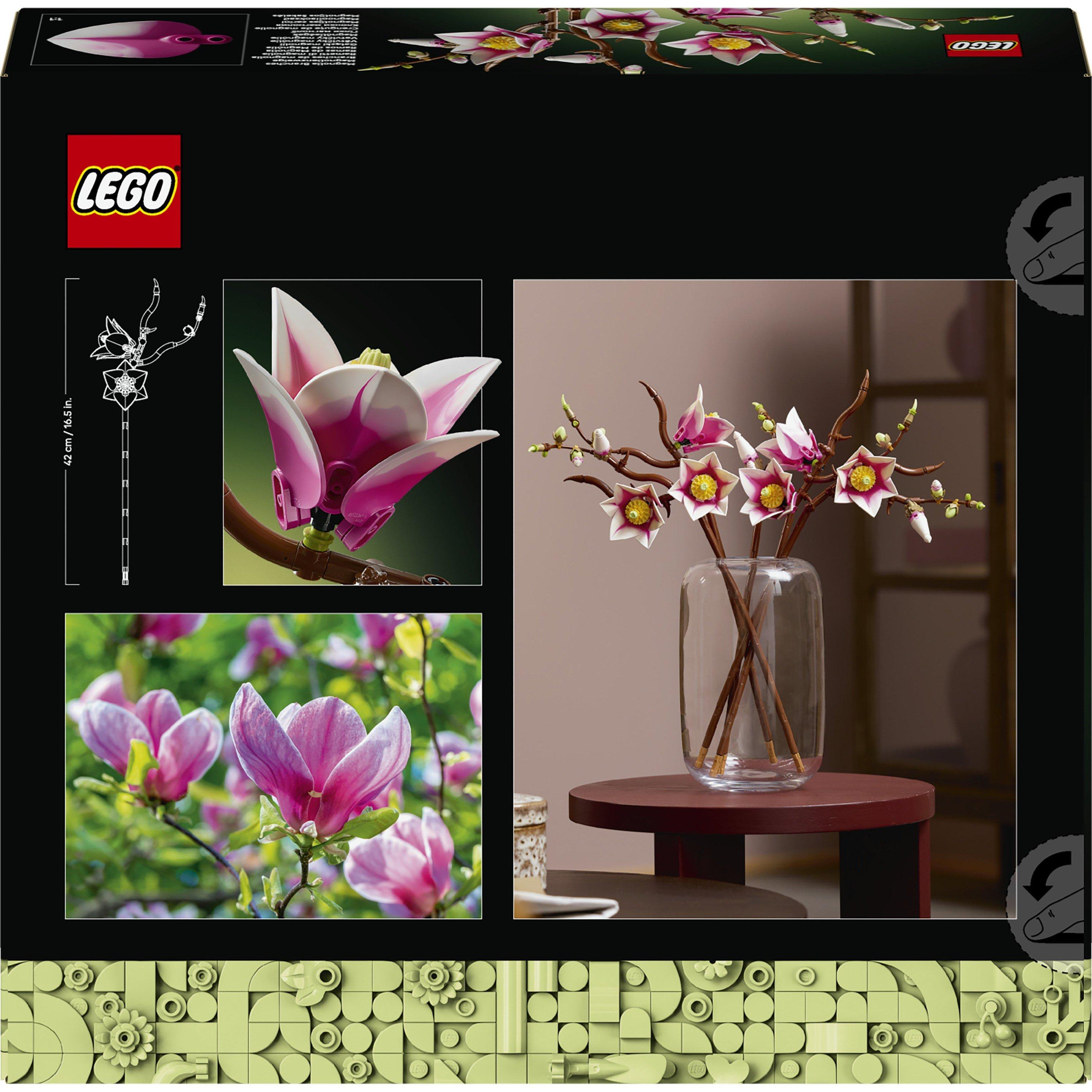 Multi - LEGO - Botanicals Magnolia Branches - Faux Flowers Set 11510 - 10