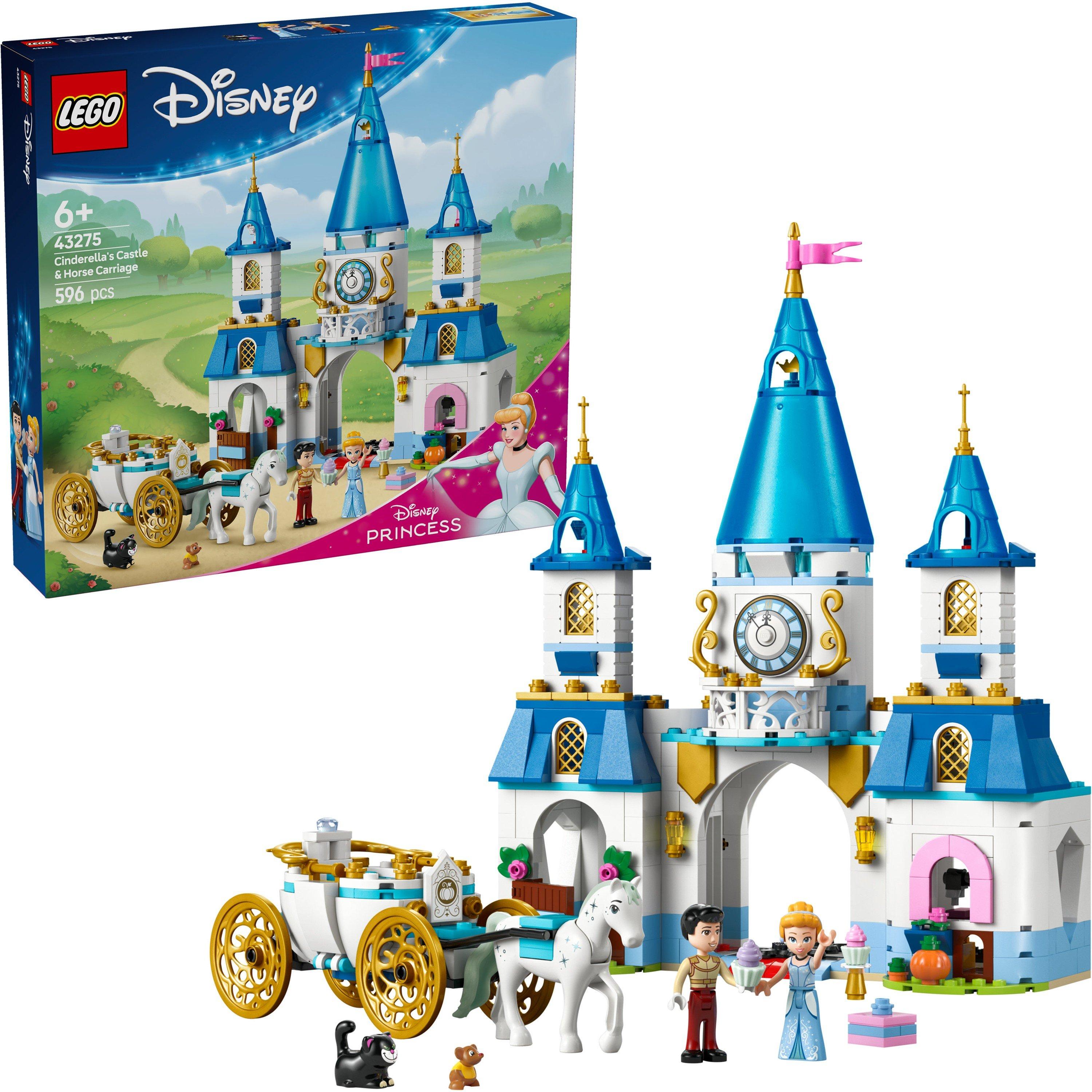 Disney Princess - LEGO - Disney 43275 Princess Cinderella’s Castle & Horse Carriage - 1