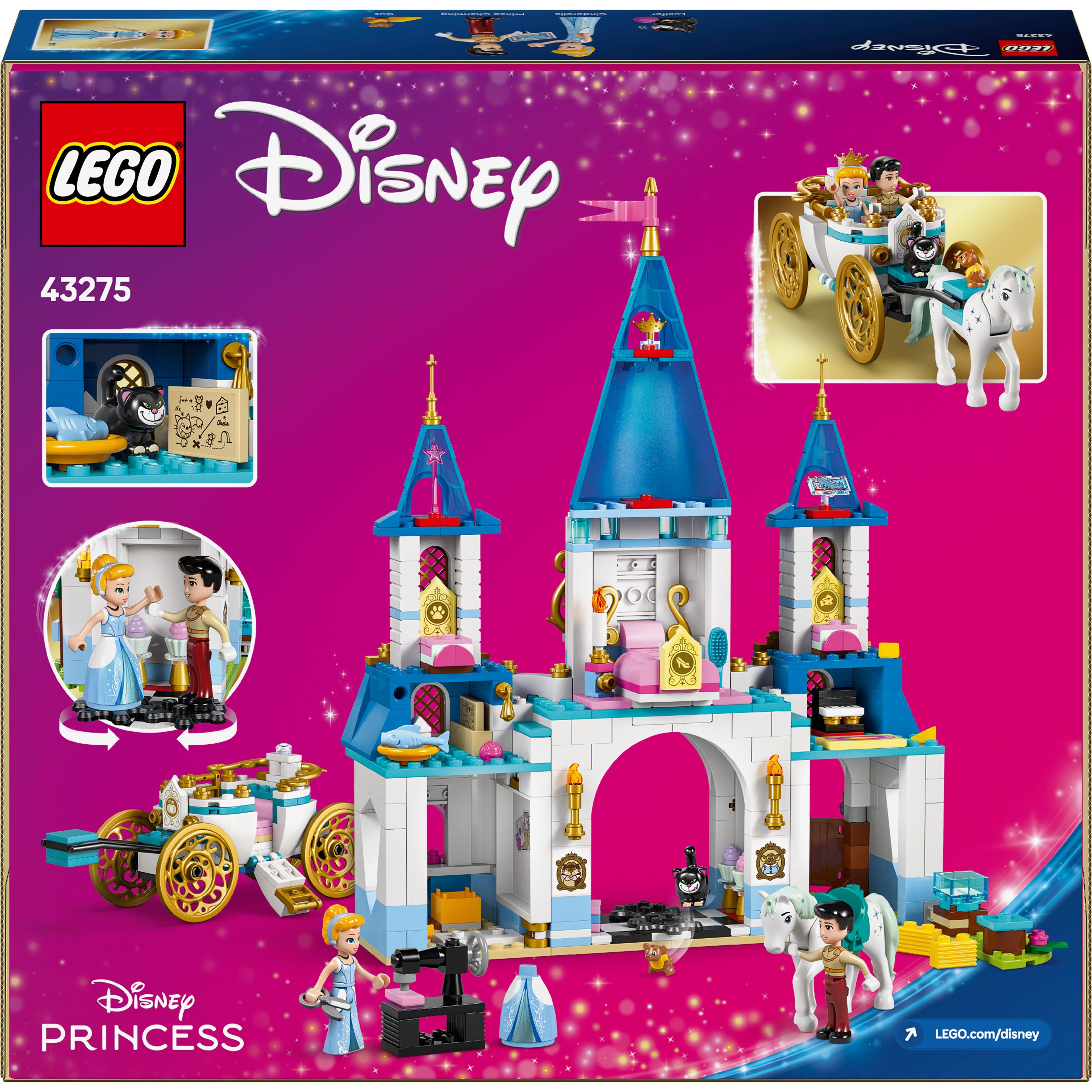 Disney Princess - LEGO - LEGO Disney 43275 Princess Cinderella’s Castle & Horse Carriage - 2