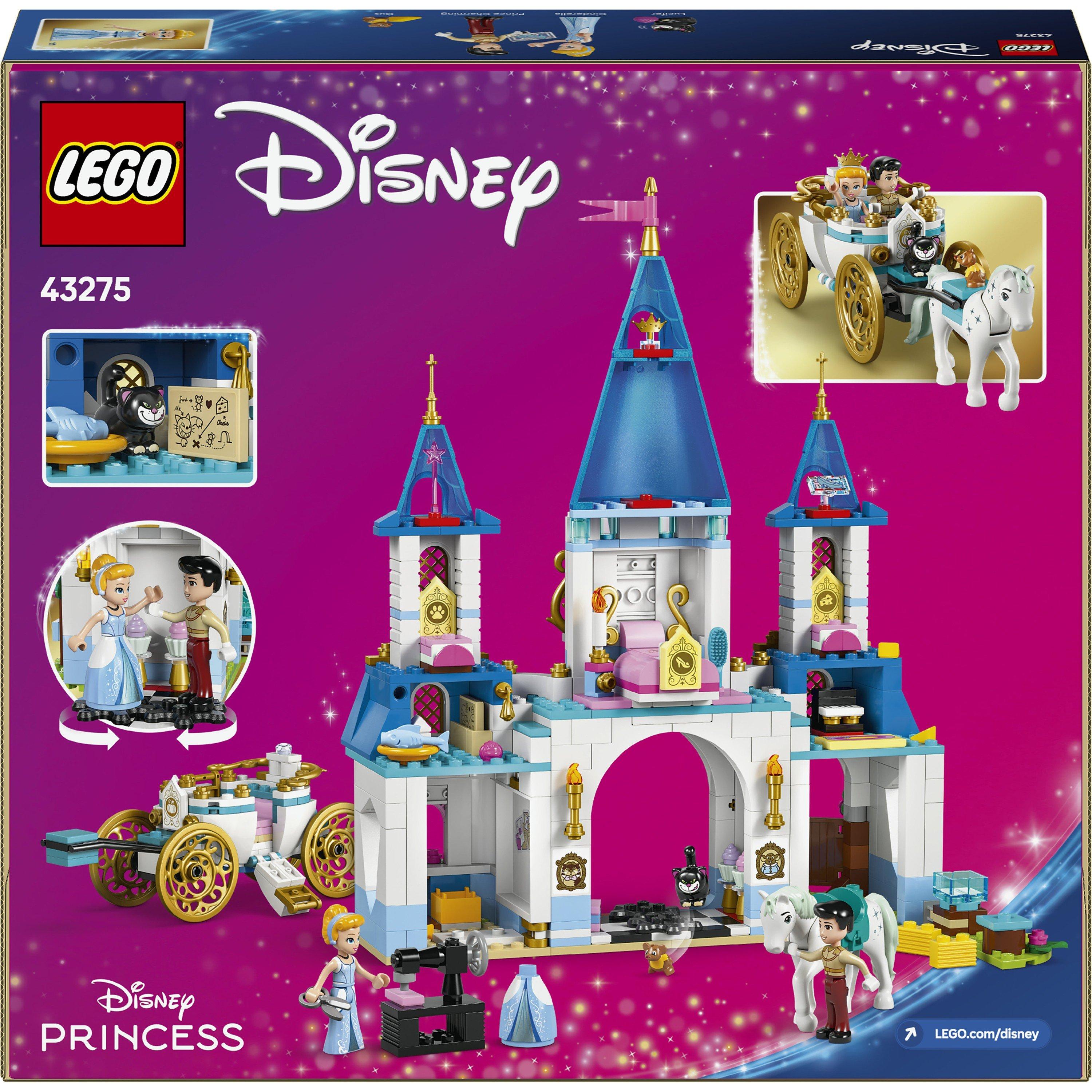 Disney Princess - LEGO - Disney 43275 Princess Cinderella’s Castle & Horse Carriage - 10