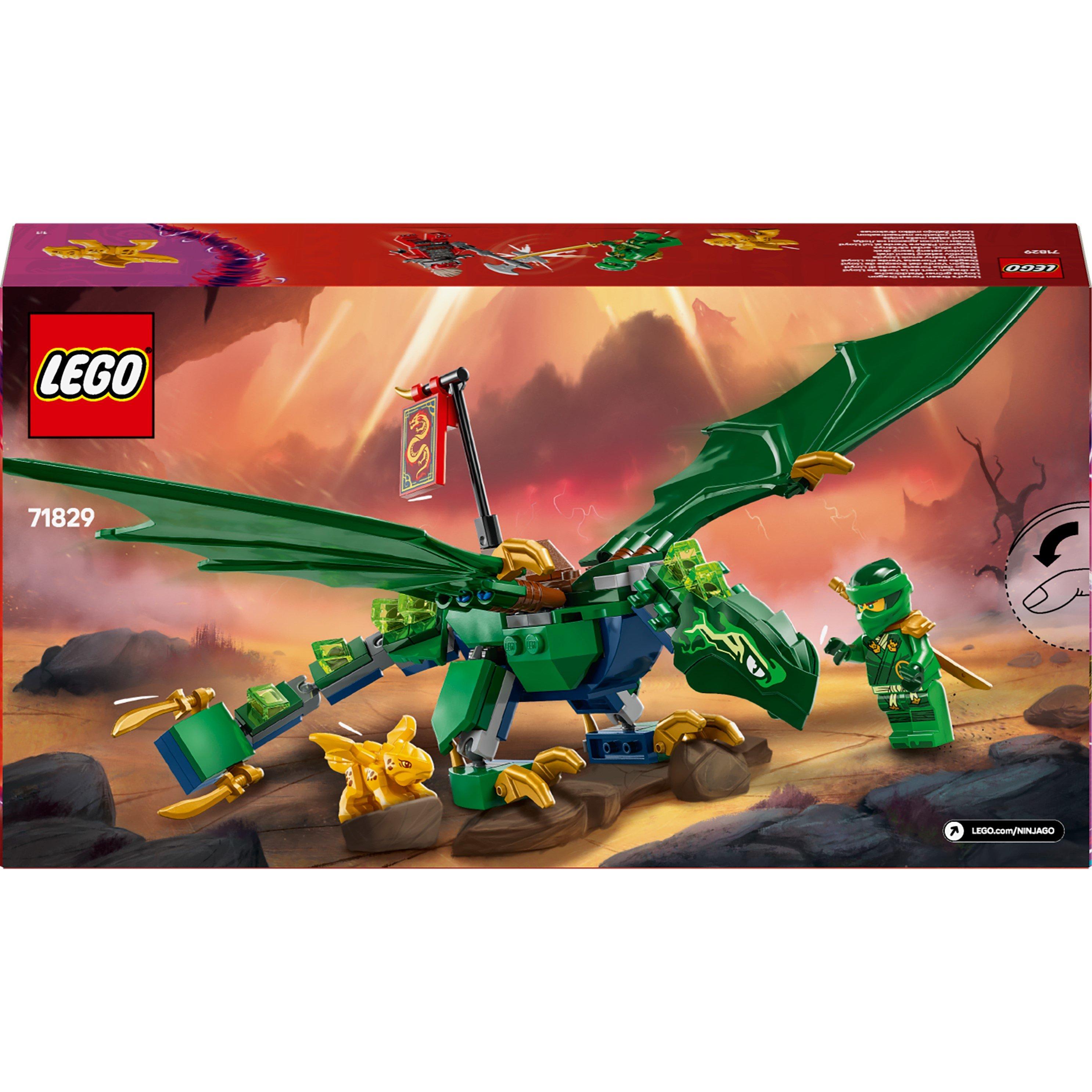 Ninjago - LEGO - LEGO NINJAGO Lloyd’s Green Forest Dragon Toy 71829 - 2