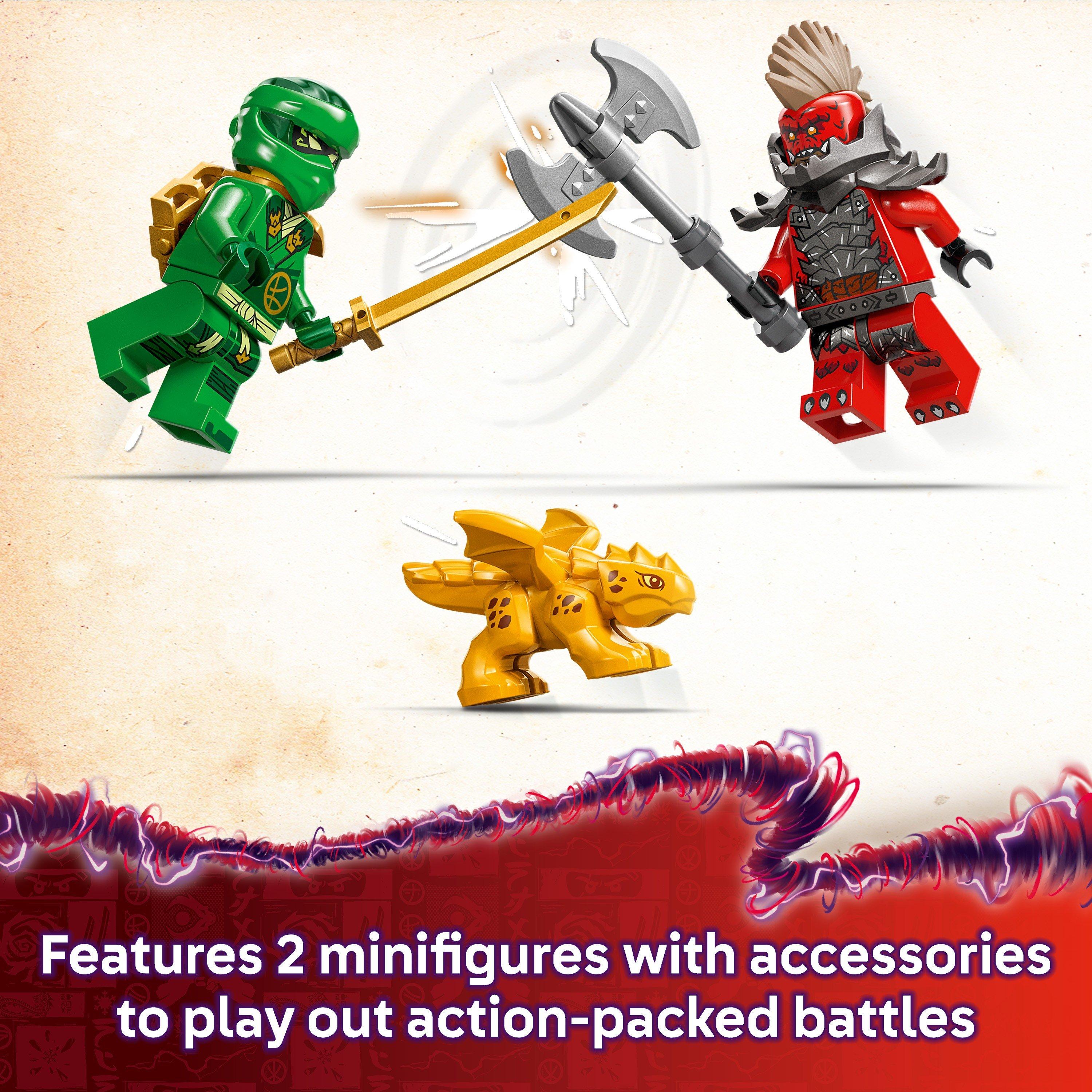 Ninjago - LEGO - NINJAGO Lloyd’s Green Forest Dragon Toy 71829 - 5
