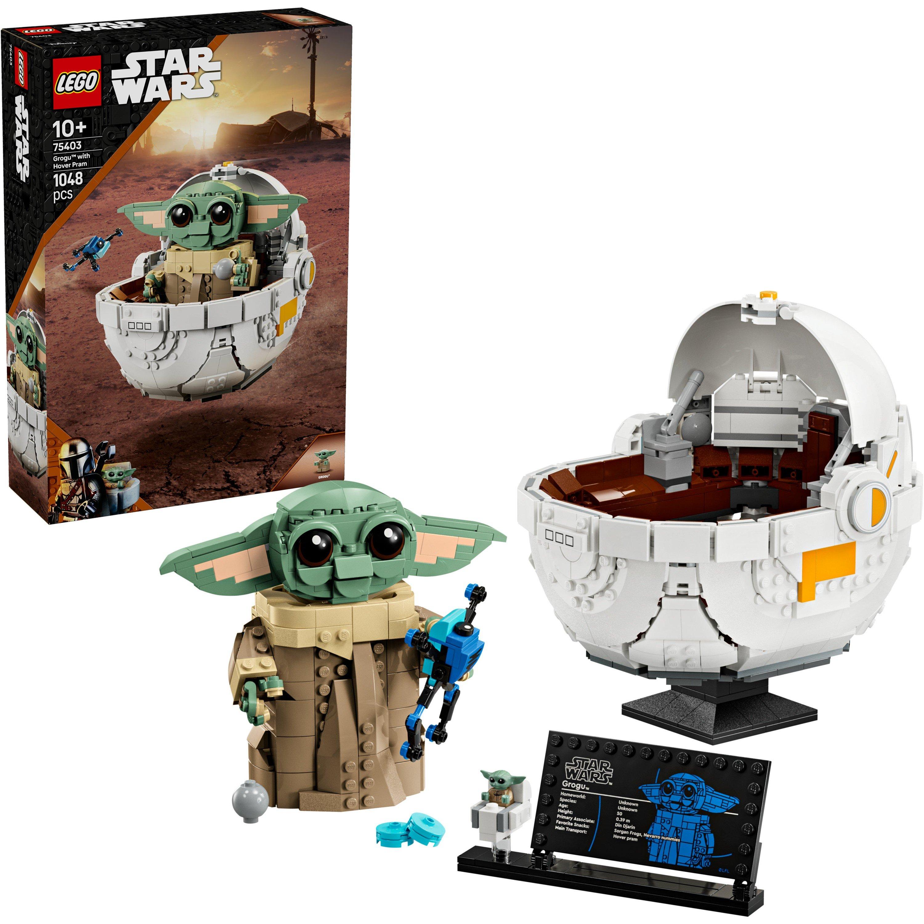LEGO Star Wars Grogu with Hover Pram Set 75403 | Sports Direct