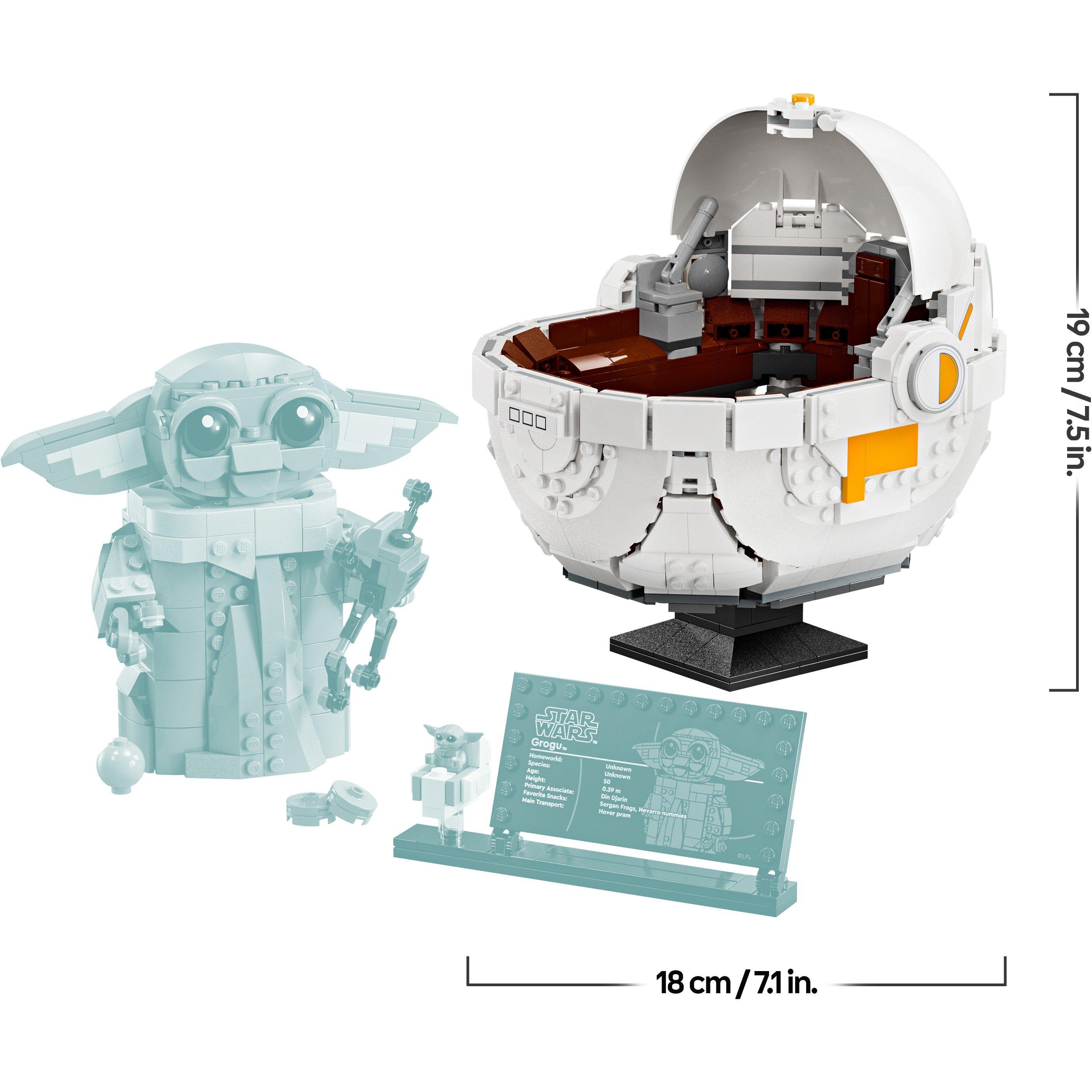 Star Wars - LEGO - Star Wars Grogu with Hover Pram Set 75403 - 8
