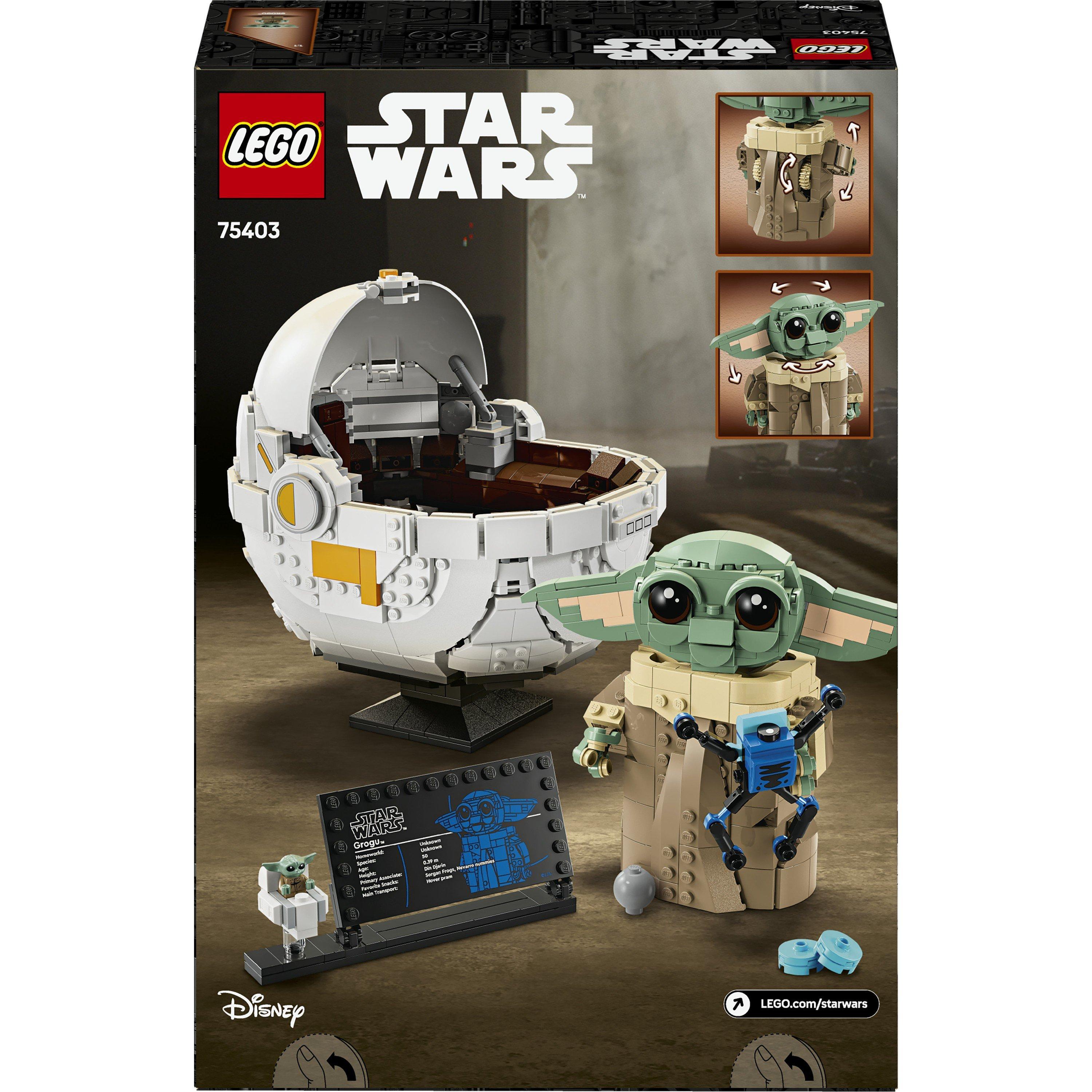 Star Wars - LEGO - Star Wars Grogu with Hover Pram Set 75403 - 10
