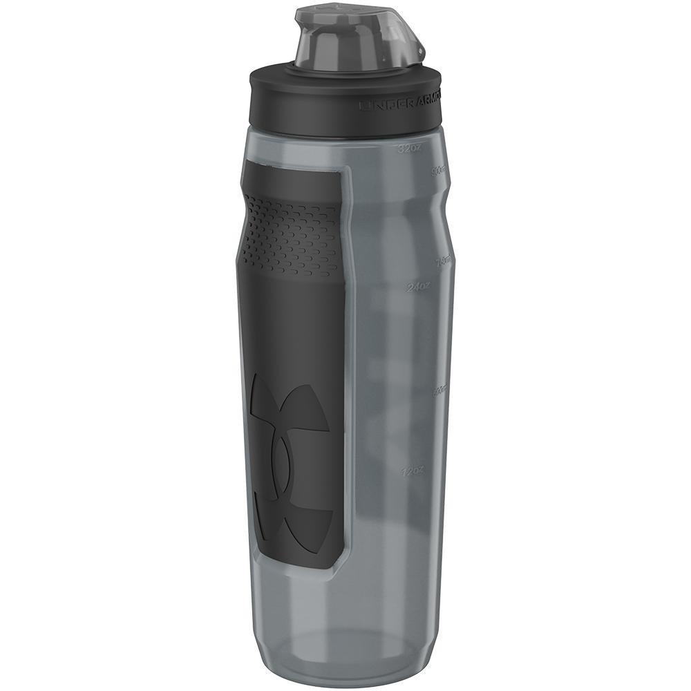 Cinza/Preto - Under Armour - Playmaker 32oz Waterbottle - 3