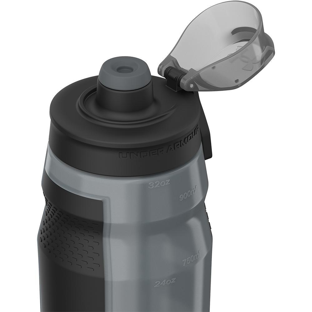 Cinza/Preto - Under Armour - Playmaker 32oz Waterbottle - 7