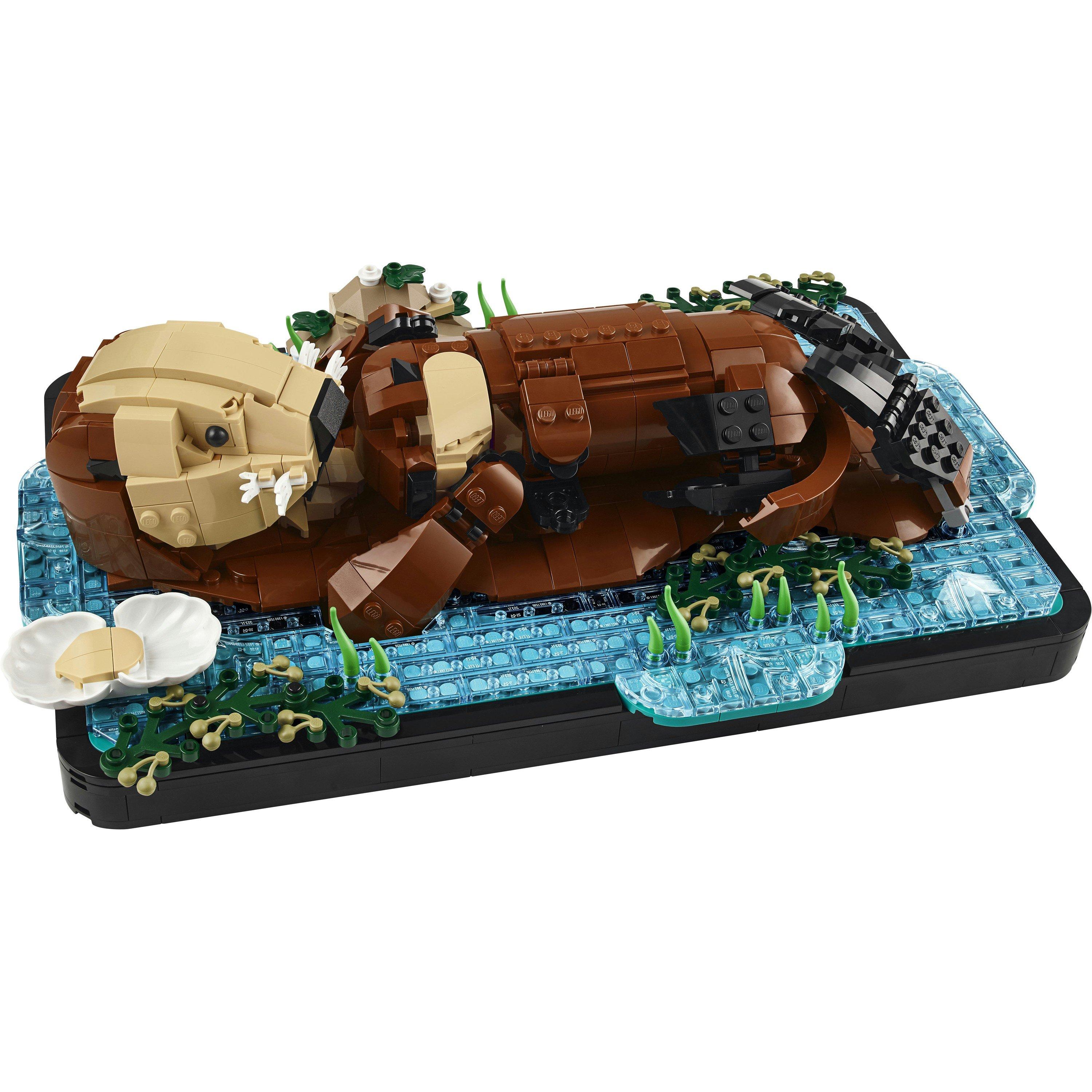 LEGO Ideas Floating Sea Otters Building Set for Adults 21366 | Sports World