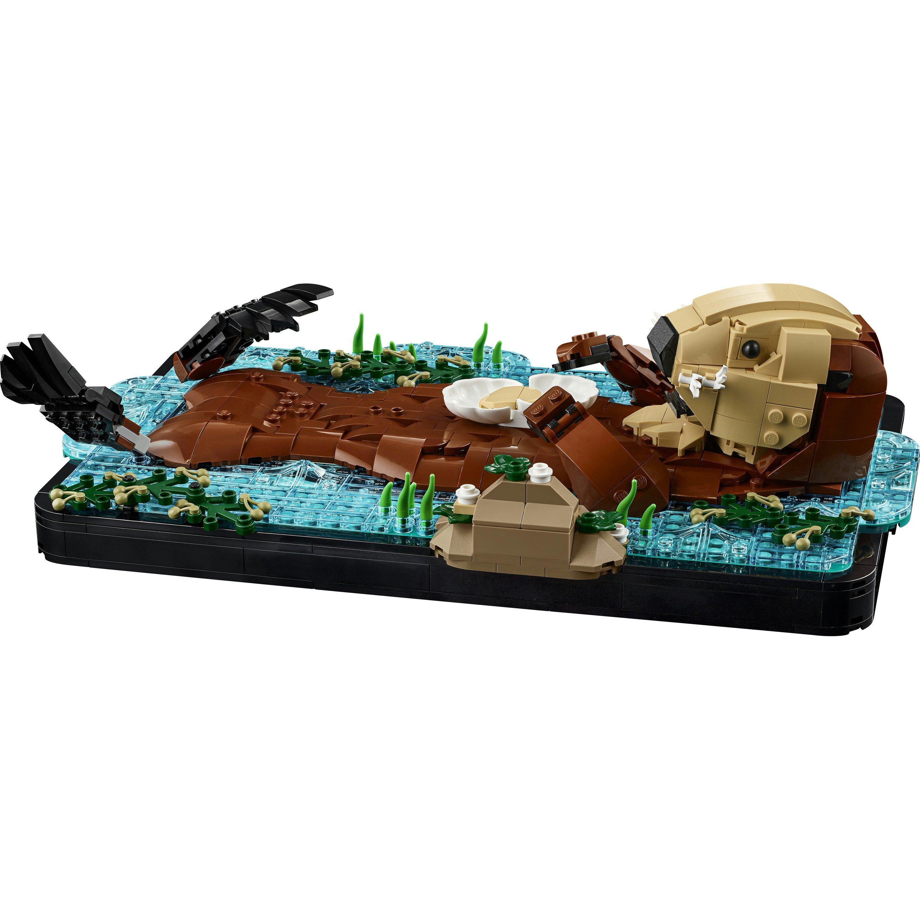Multi - LEGO - Ideas Floating Sea Otters Building Set for Adults 21366 - 15