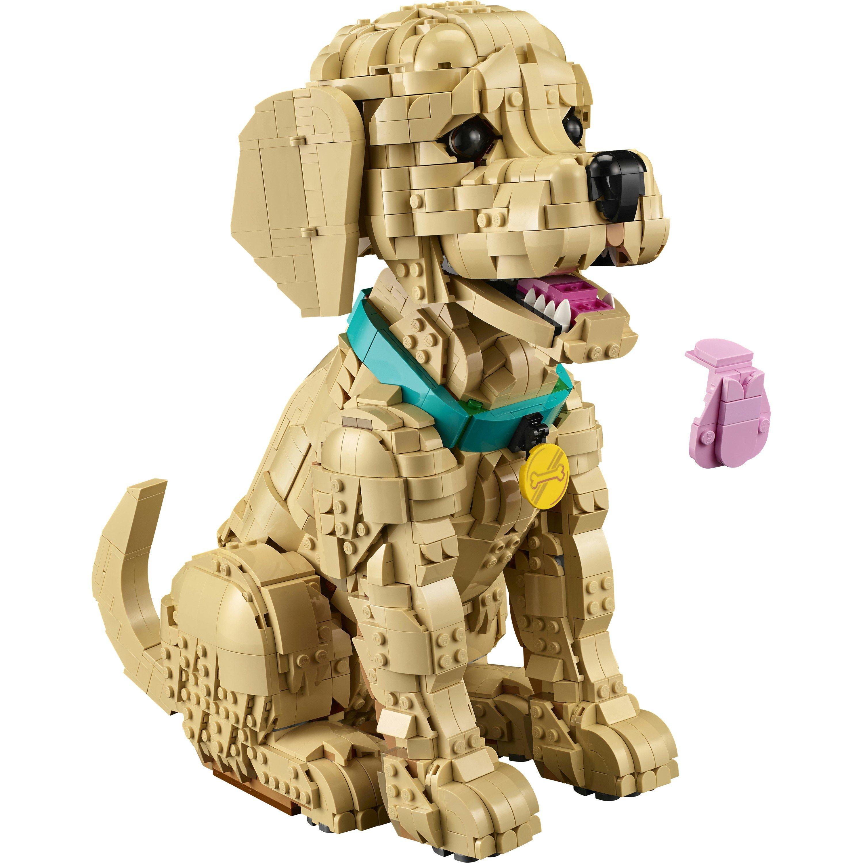 Multi - LEGO - Icons Golden Retriever Puppy - Animal Figure 11384 64 - 15