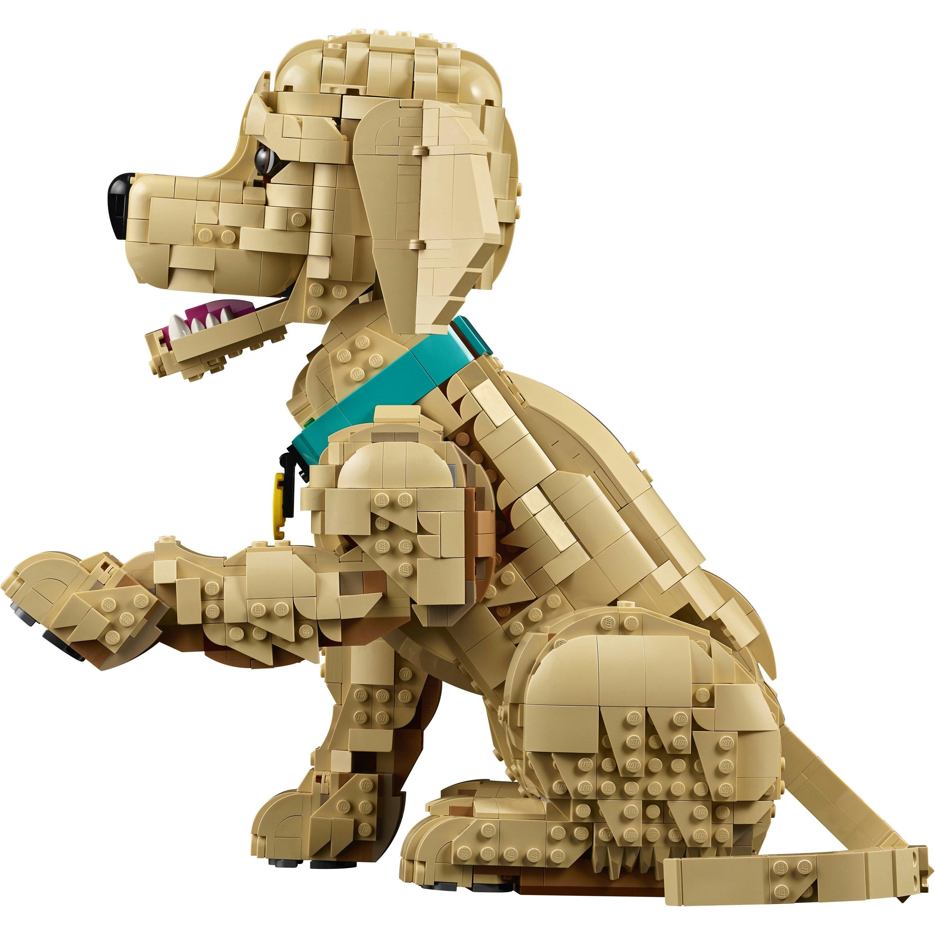 Multi - LEGO - Icons Golden Retriever Puppy - Animal Figure 11384 64 - 16