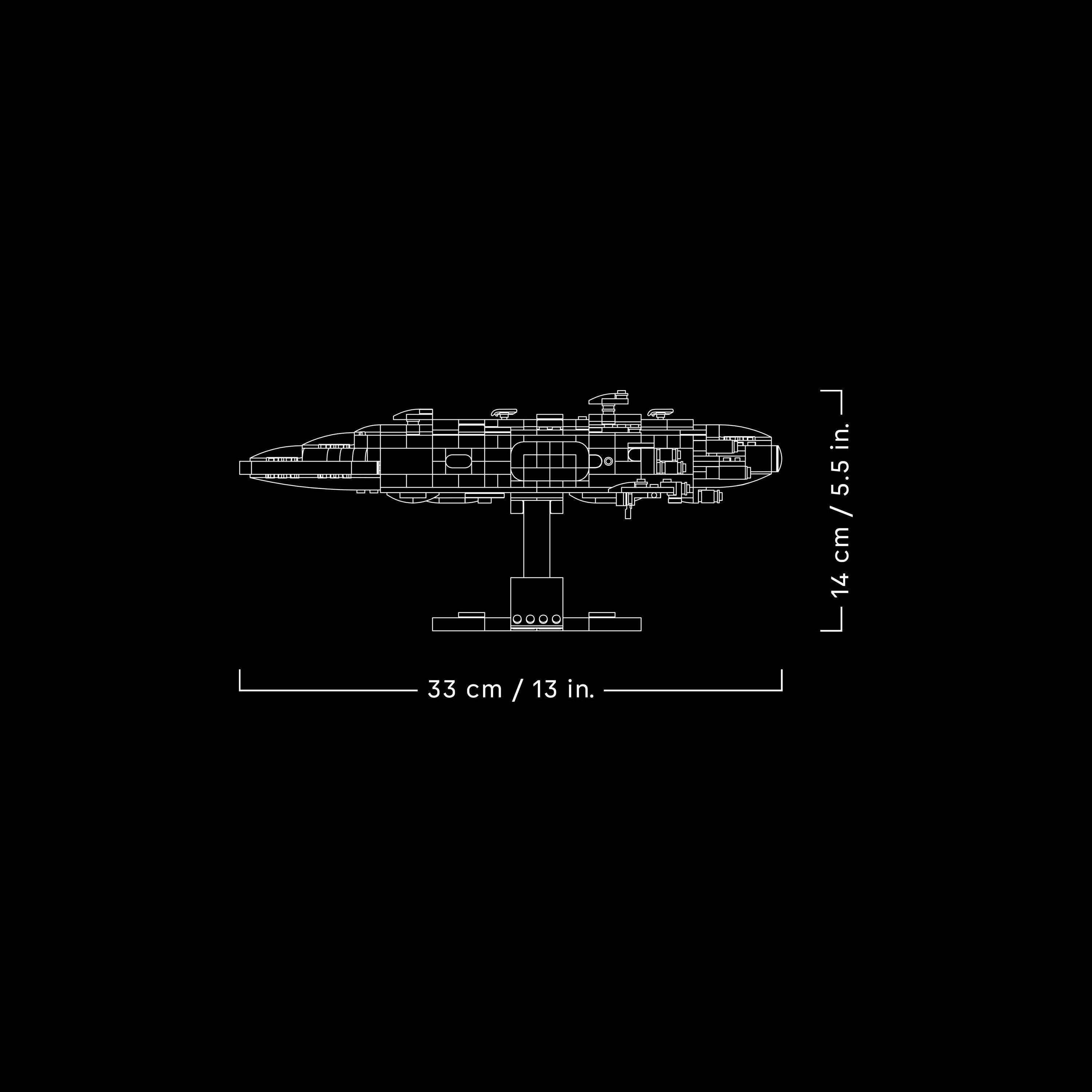 Star Wars - LEGO - Star Wars Home One Starcruiser model Set 75405 - 8