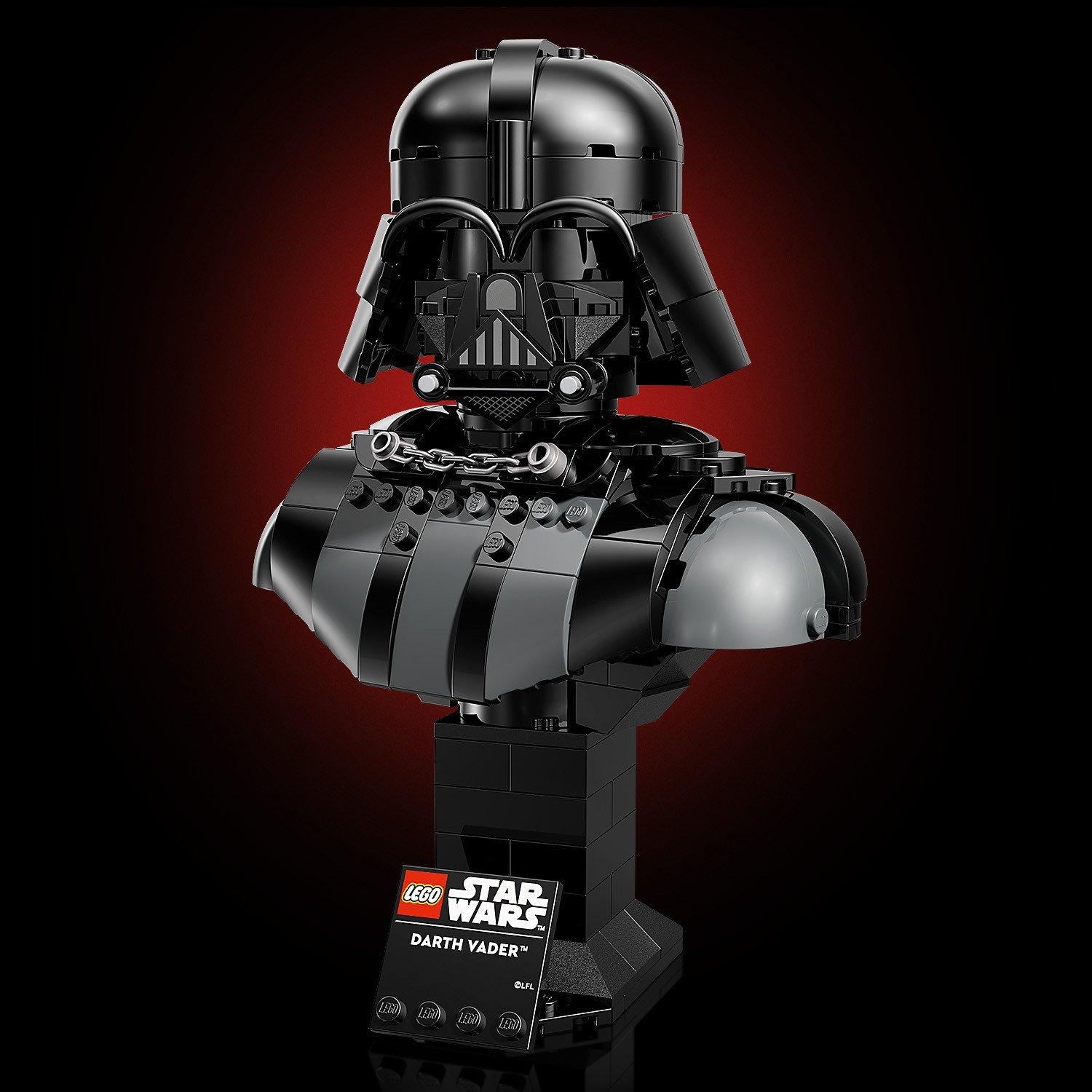 Multi - LEGO - Star Wars Darth Vader Bust Model Kit for Adults 75439 - 11