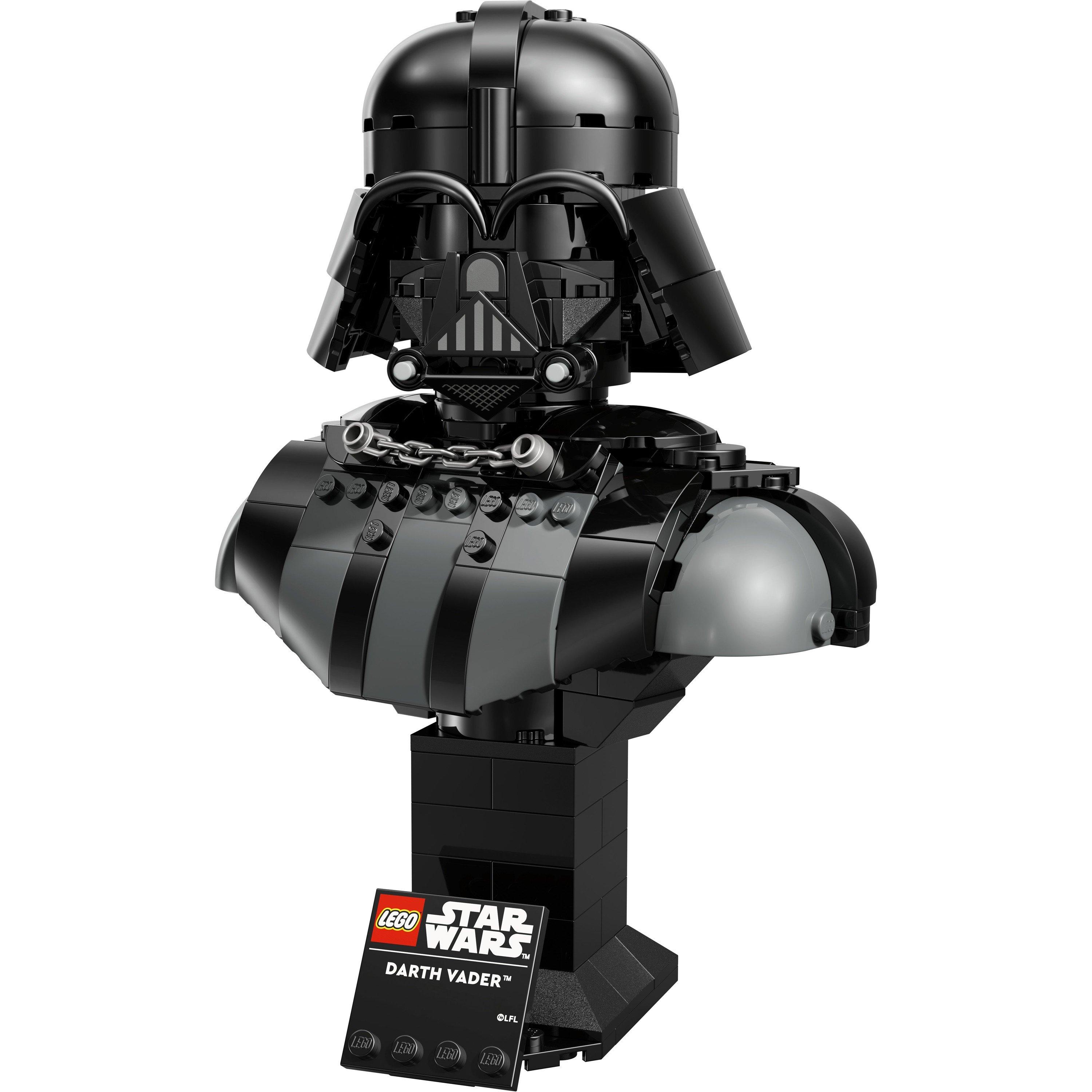 Multi - LEGO - Star Wars Darth Vader Bust Model Kit for Adults 75439 - 13