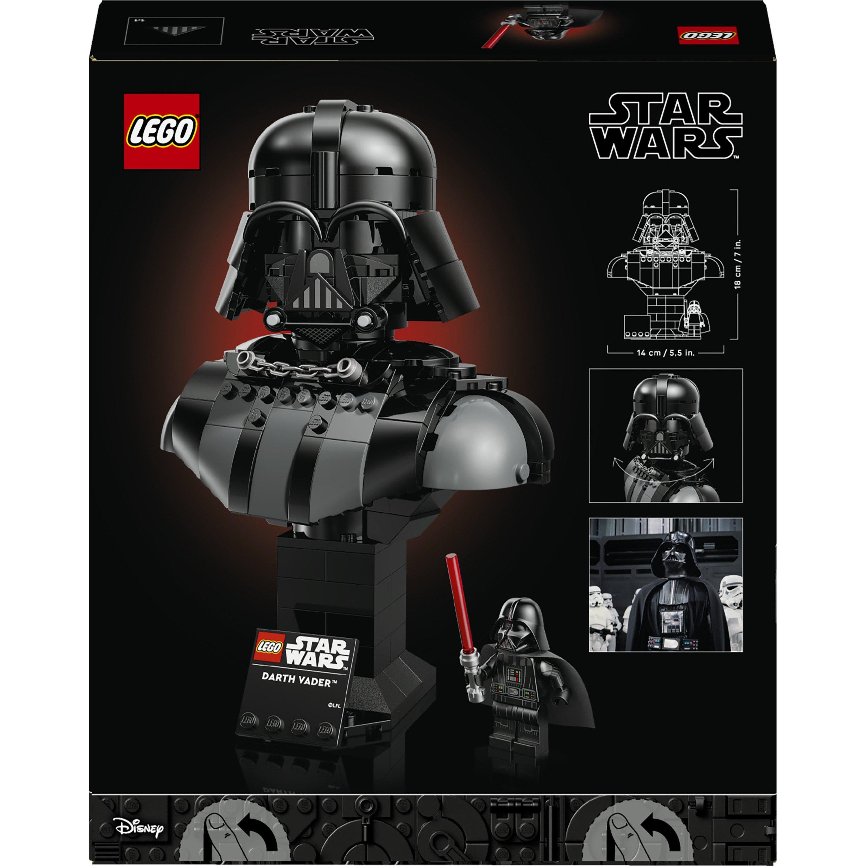 Multi - LEGO - Star Wars Darth Vader Bust Model Kit for Adults 75439 - 9