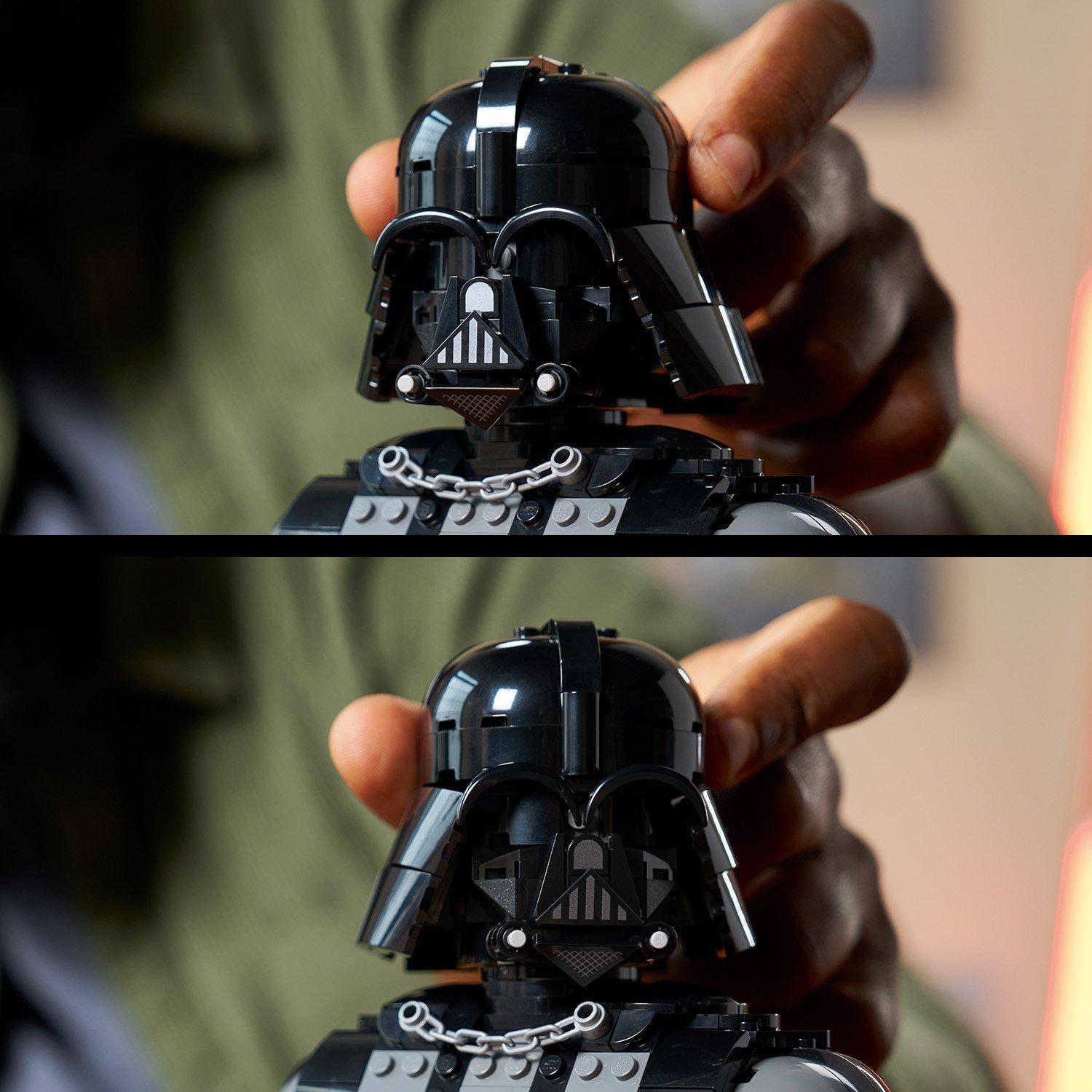 Multi - LEGO - Star Wars Darth Vader Bust Model Kit for Adults 75439 - 10