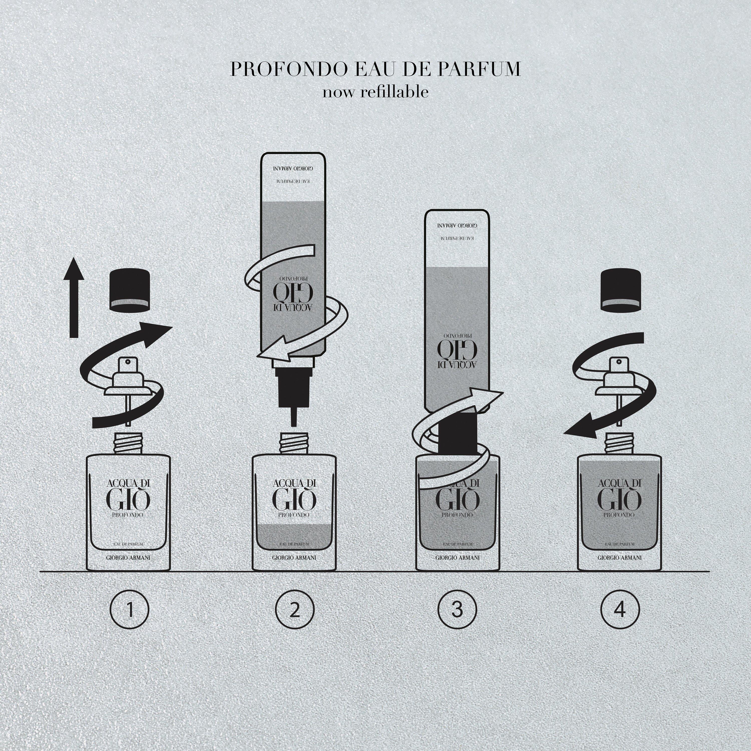 Clear - Giorgio Armani - Acqua Di Gio Profondo Eau De Parfum - 6