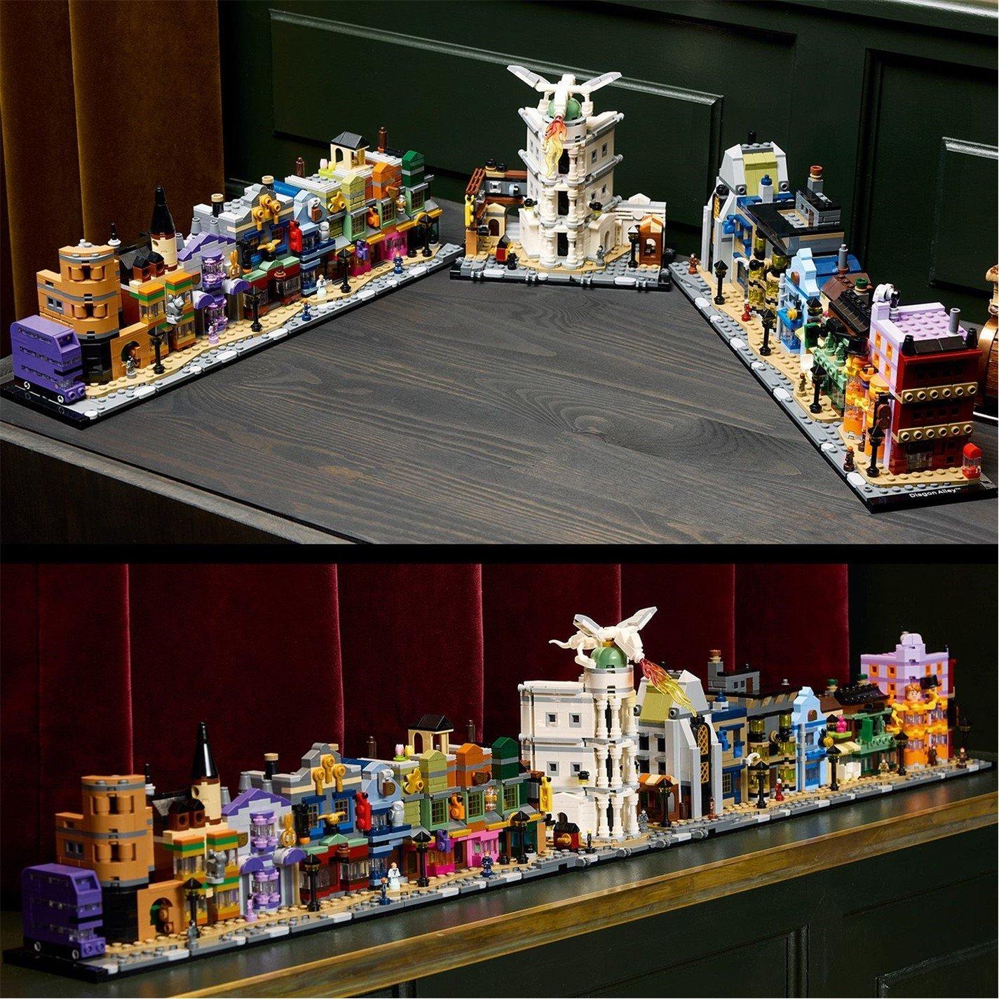 Harry Potter TM - LEGO - LEGO Harry Potter Diagon Alley Wizarding Shops 76444 - 2