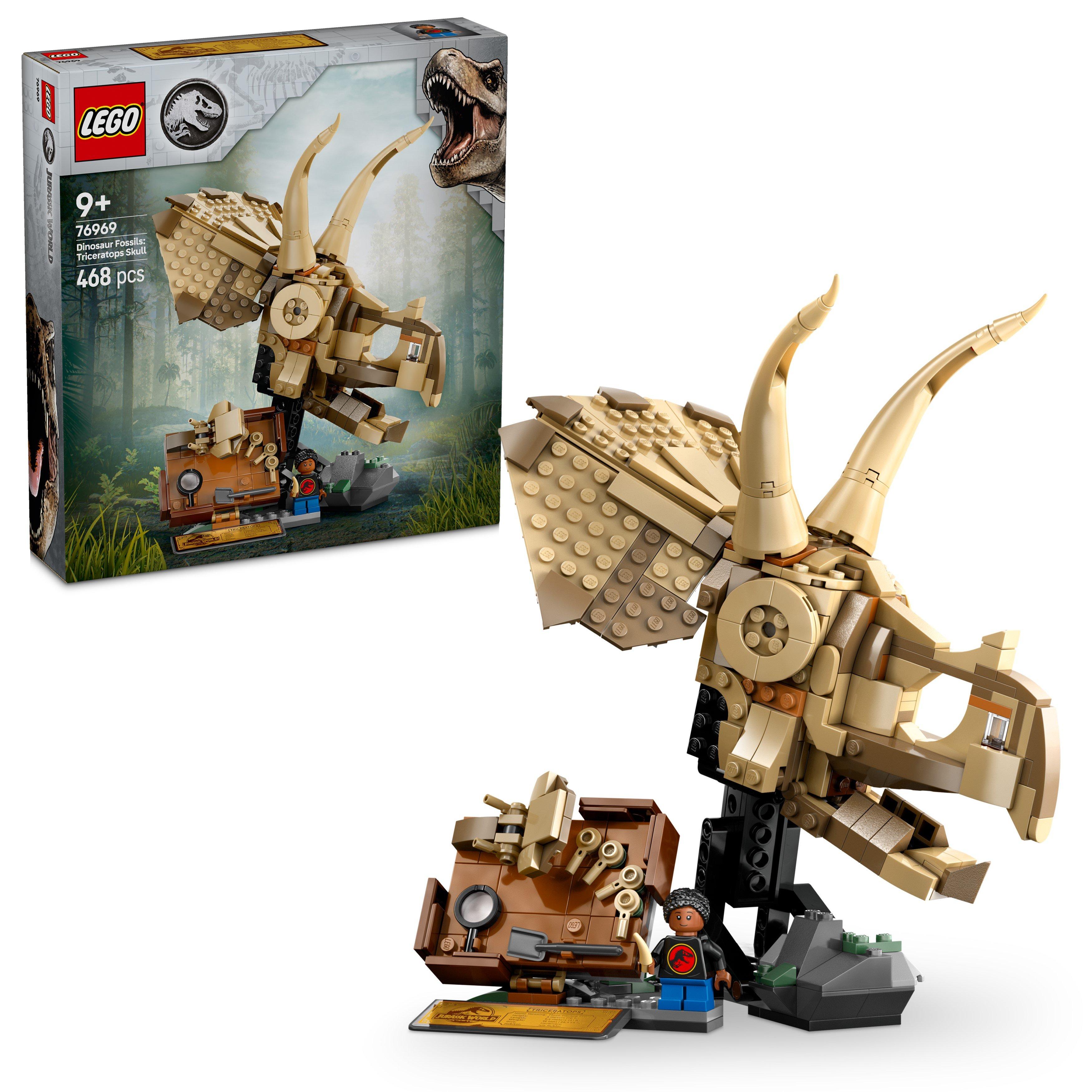 Jurassic World - LEGO - LEGO Jurassic World Dinosaur Fossils: Triceratops Skull 76969 - 1