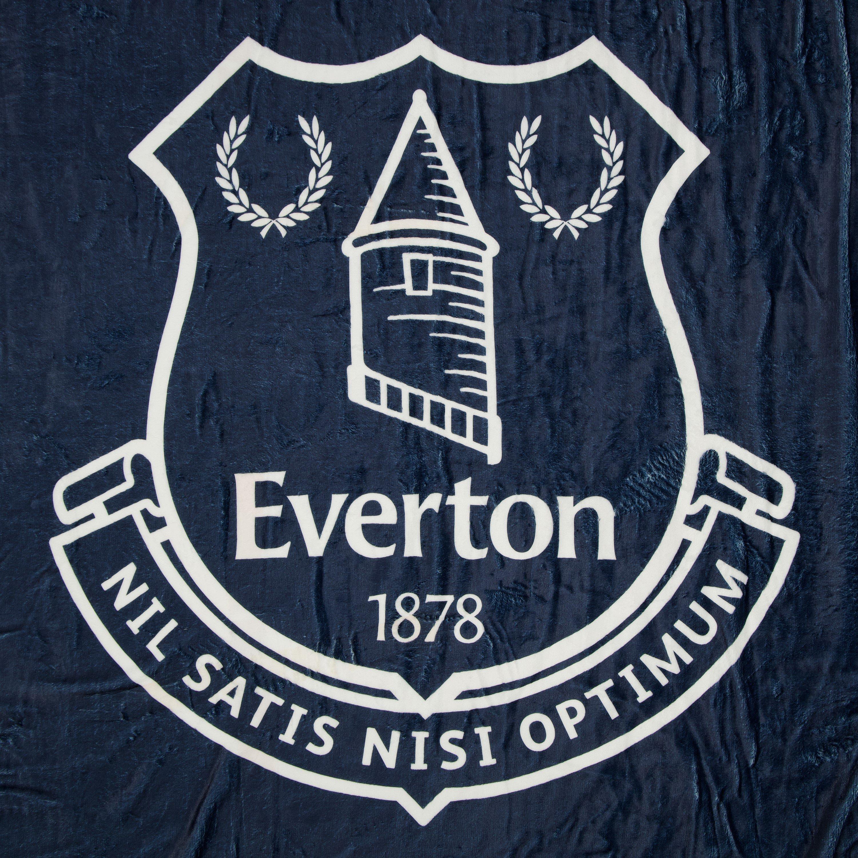 Azul - Everton FC - Football Blanket - 2