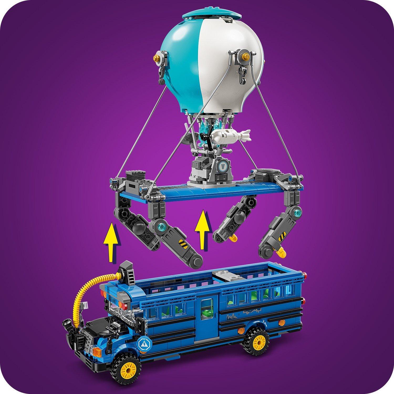Fortnite - LEGO - Fortnite Battle Bus Video Game Toy Set 77073 - 11